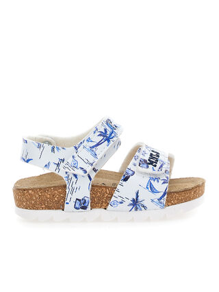 Sandales confortables imprimé marin