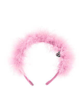 Обруч для волос с перьями