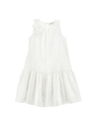 Abito Caroline georgette ricamato