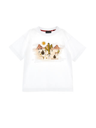 Jersey T-shirt with rodeo print