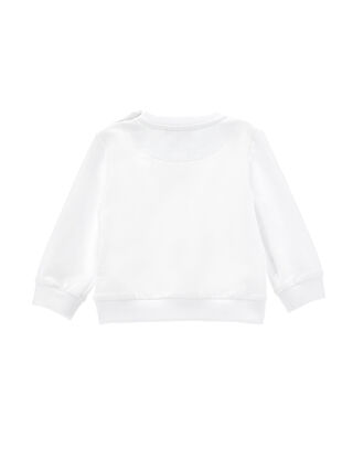 Bedrucktes Sweatshirt mit Rundhalsausschnitt