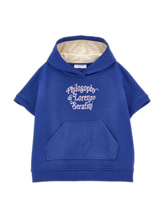 Philosophy di Lorenzo Serafini Logo Cropped Hoodie
