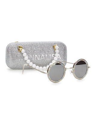 Lunettes de soleil strass