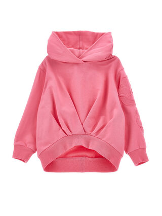 Sweatshirt with anemone embroidery