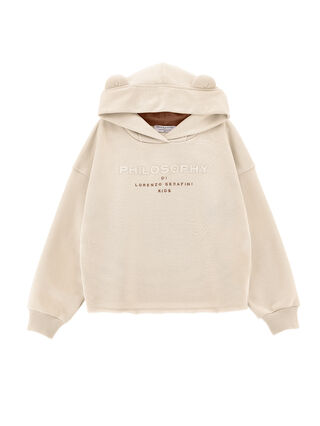 Hoodie with teddy ears