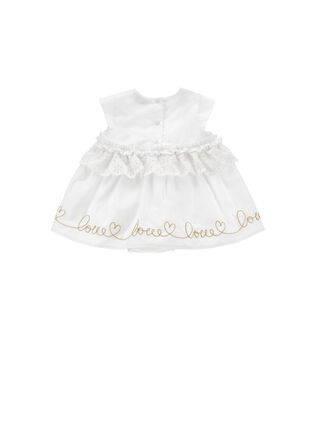 Cotton ruffle romper