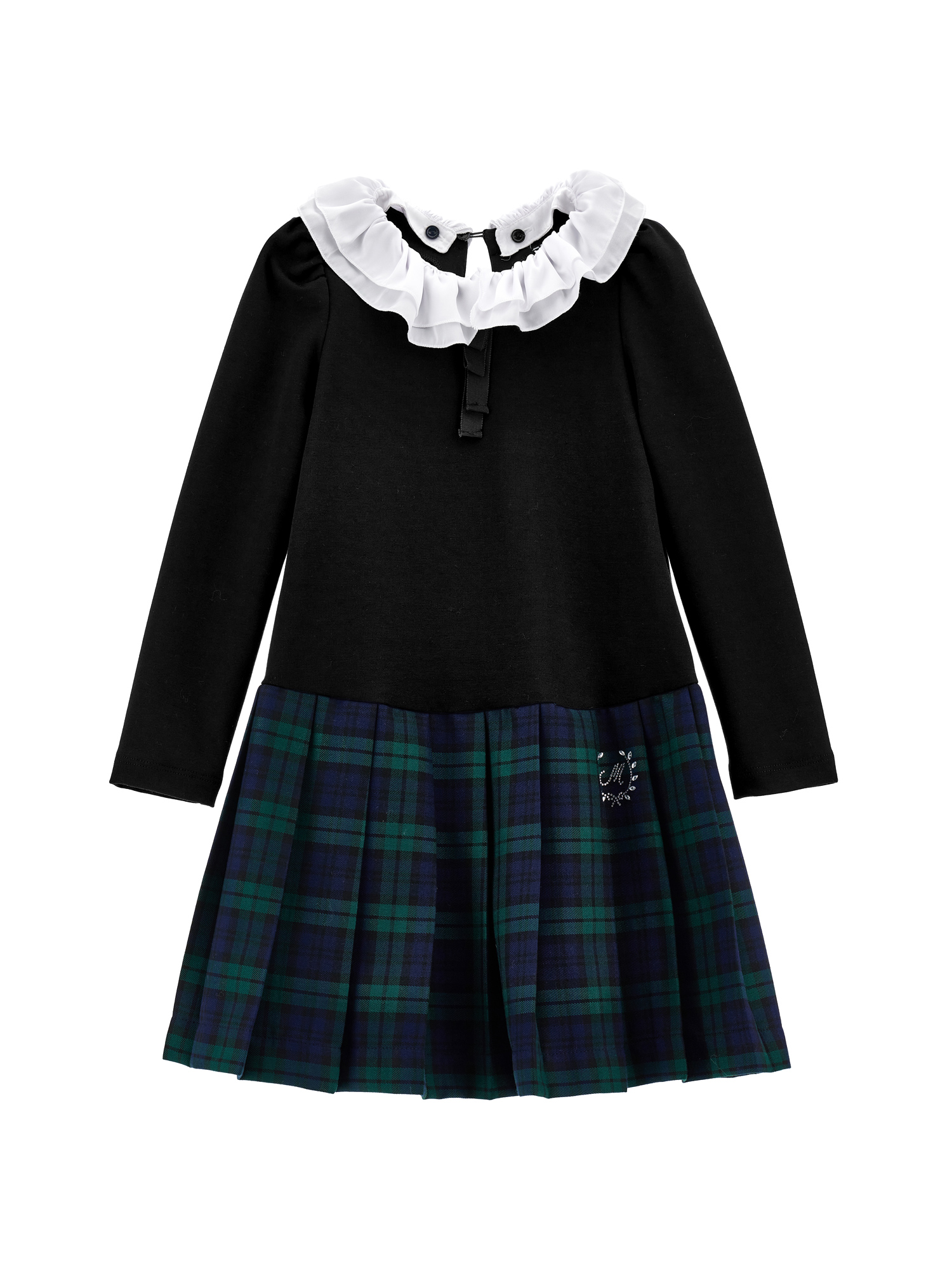 Monnalisa Abito punto Milano tartan