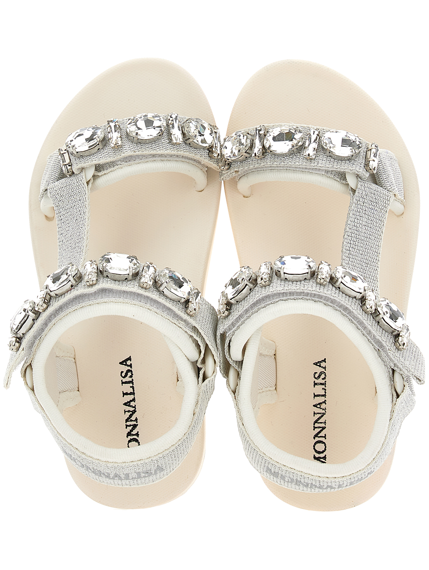 公式サイト Hi-tech sandals with rhinestones girl | Monnalisa United States スカート