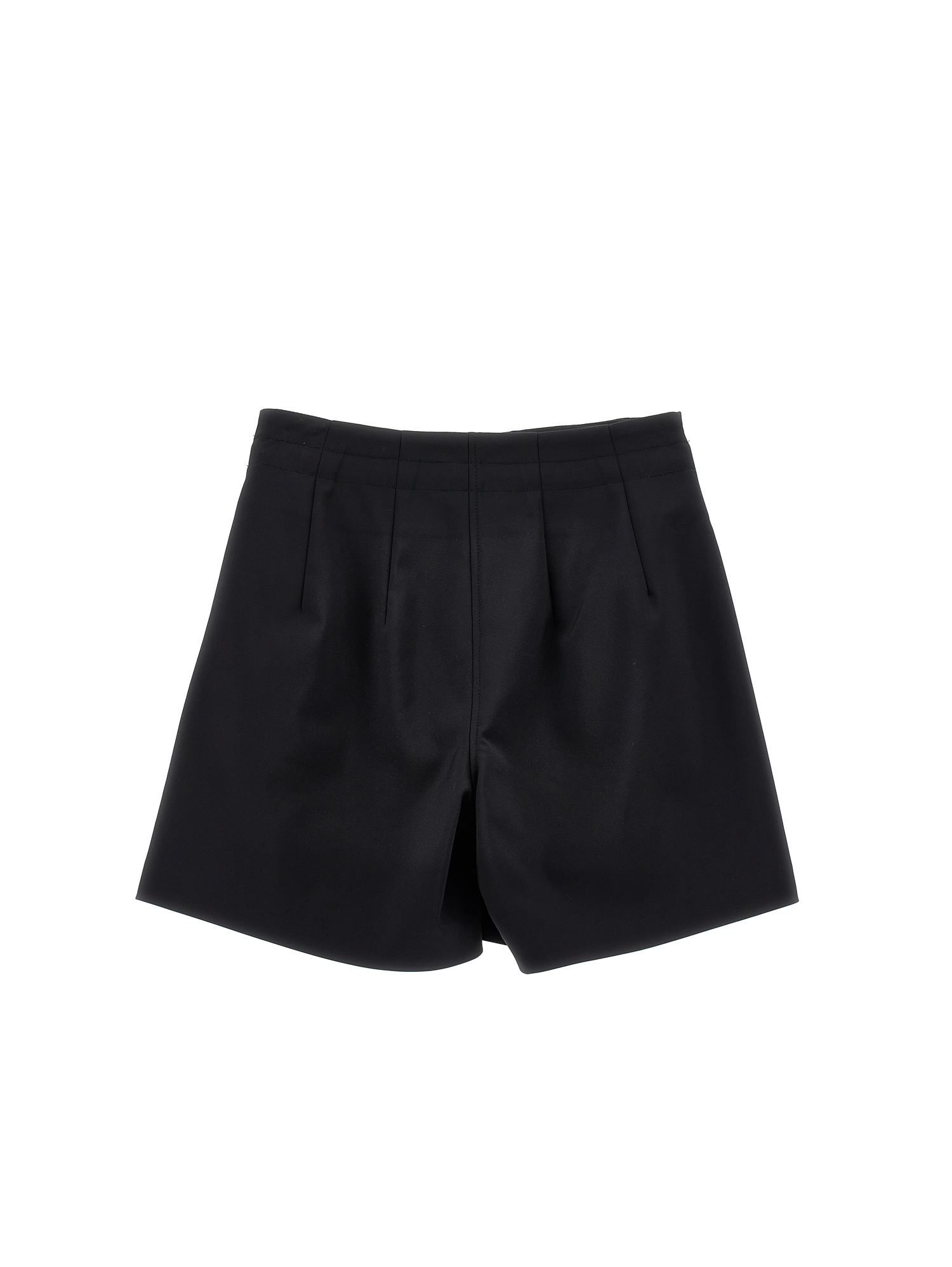 Philosophy Di Lorenzo Serafini Philosophy Kids  Pleated Shorts With Bow Belt In Black
