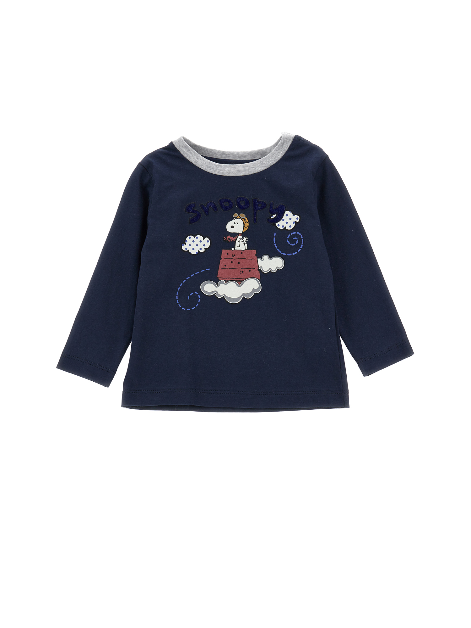Monnalisa T-shirt girocollo Snoopy