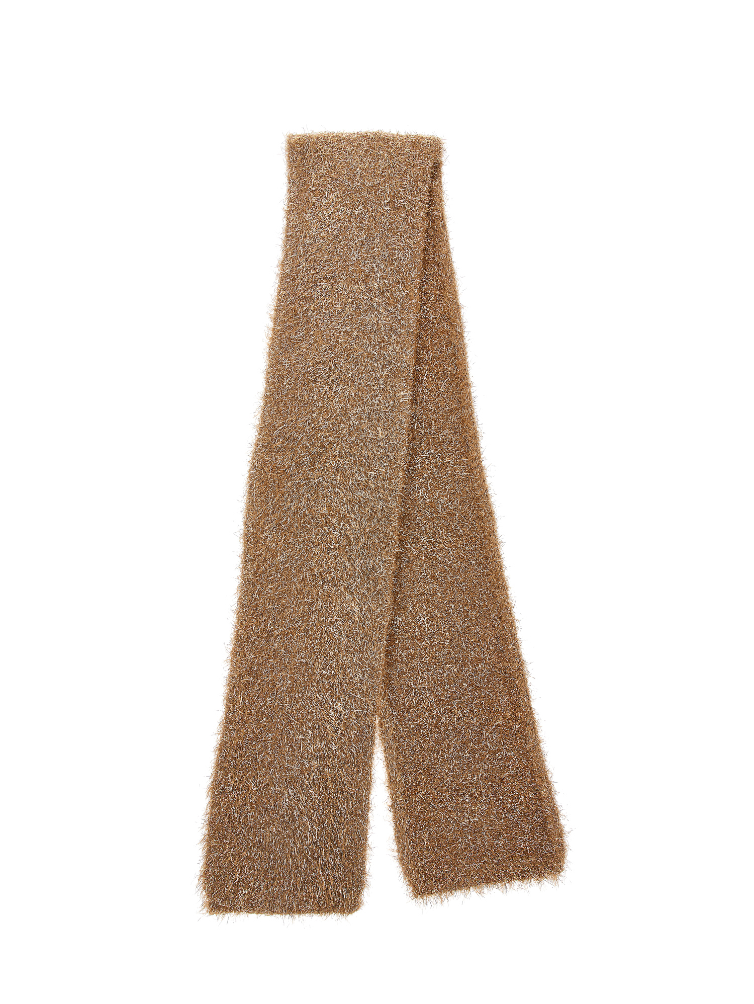 Monnalisa Lurex Scarf In Gold