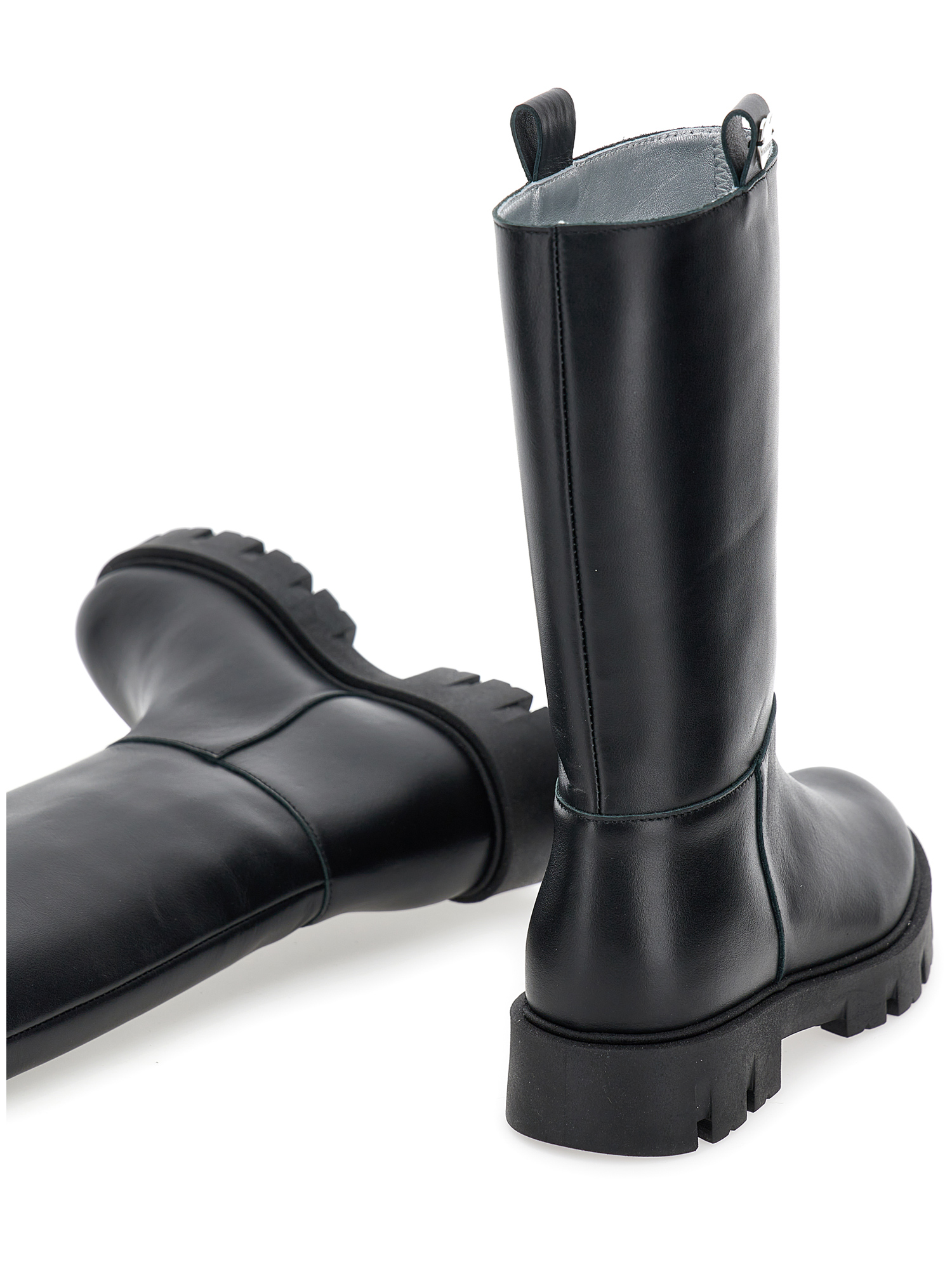 MONNALISA MONNALISA LEATHER BOOTS