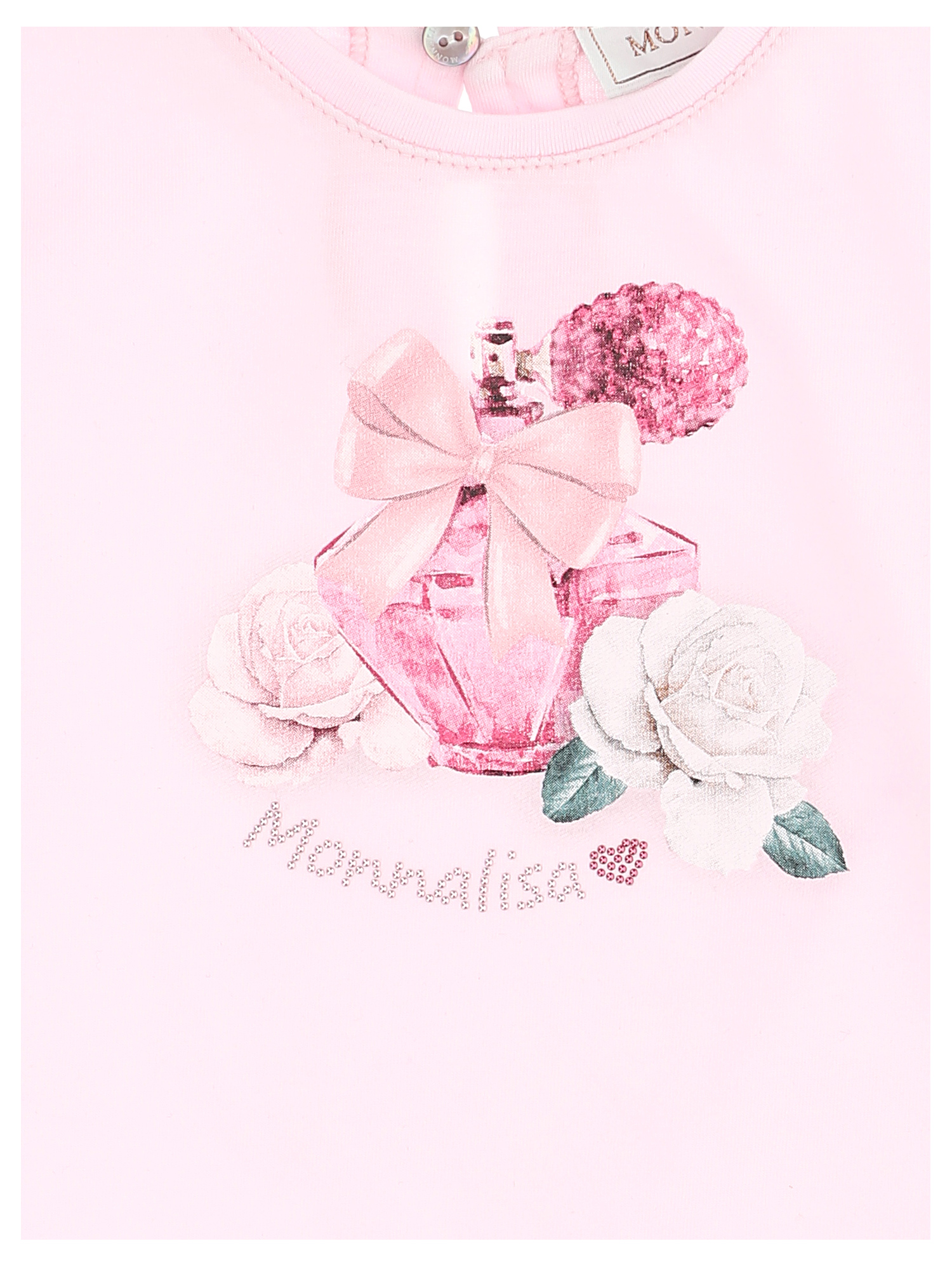  Monnalisa Perfume And Flowers Jersey T-shirt 