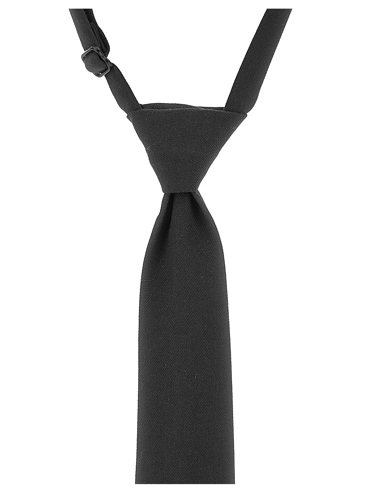 Monnalisa Satin Tie In Black