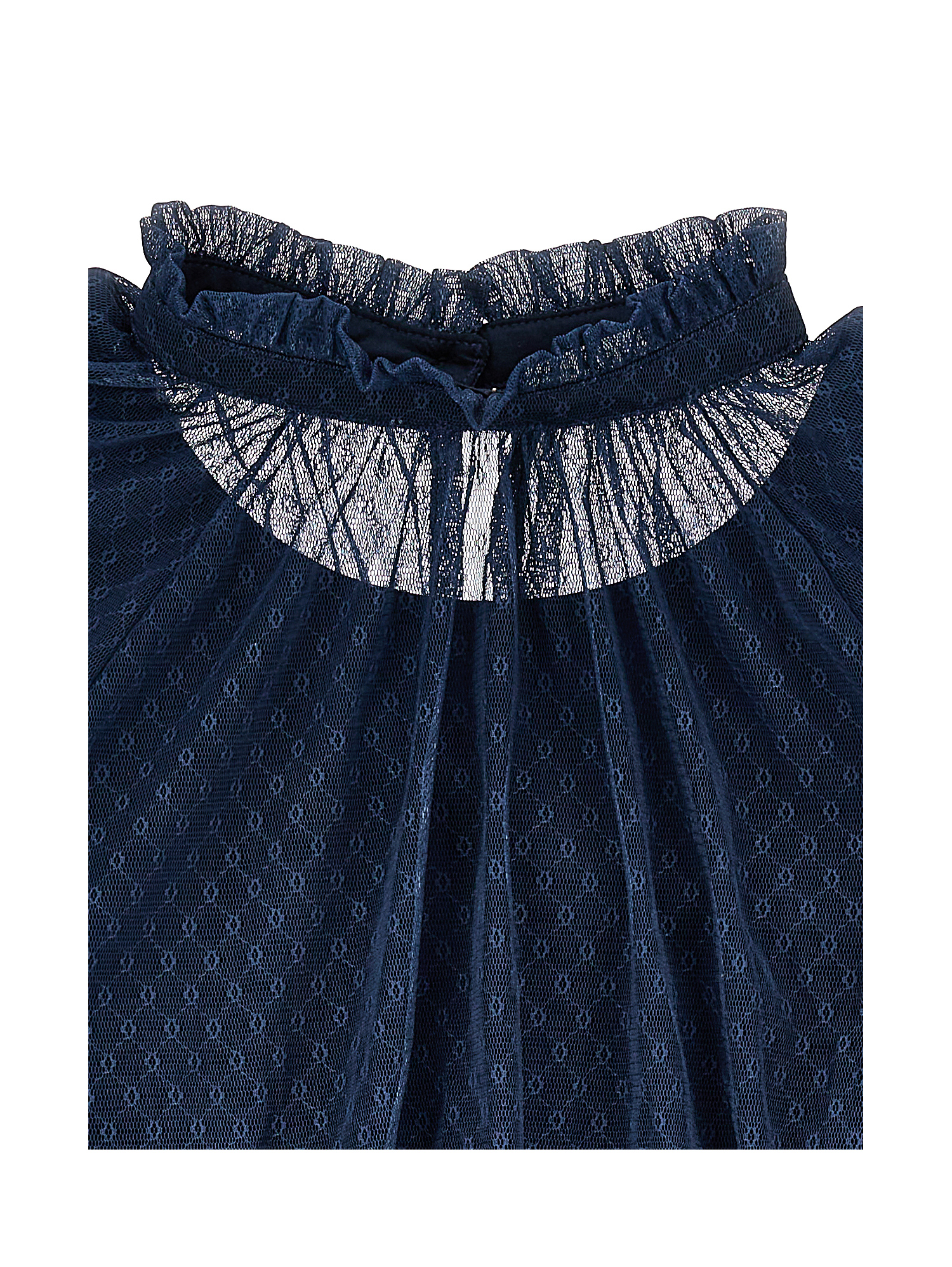 Philosophy Di Lorenzo Serafini Philosophy Kids  Plumetis Tulle Blouse In Blue
