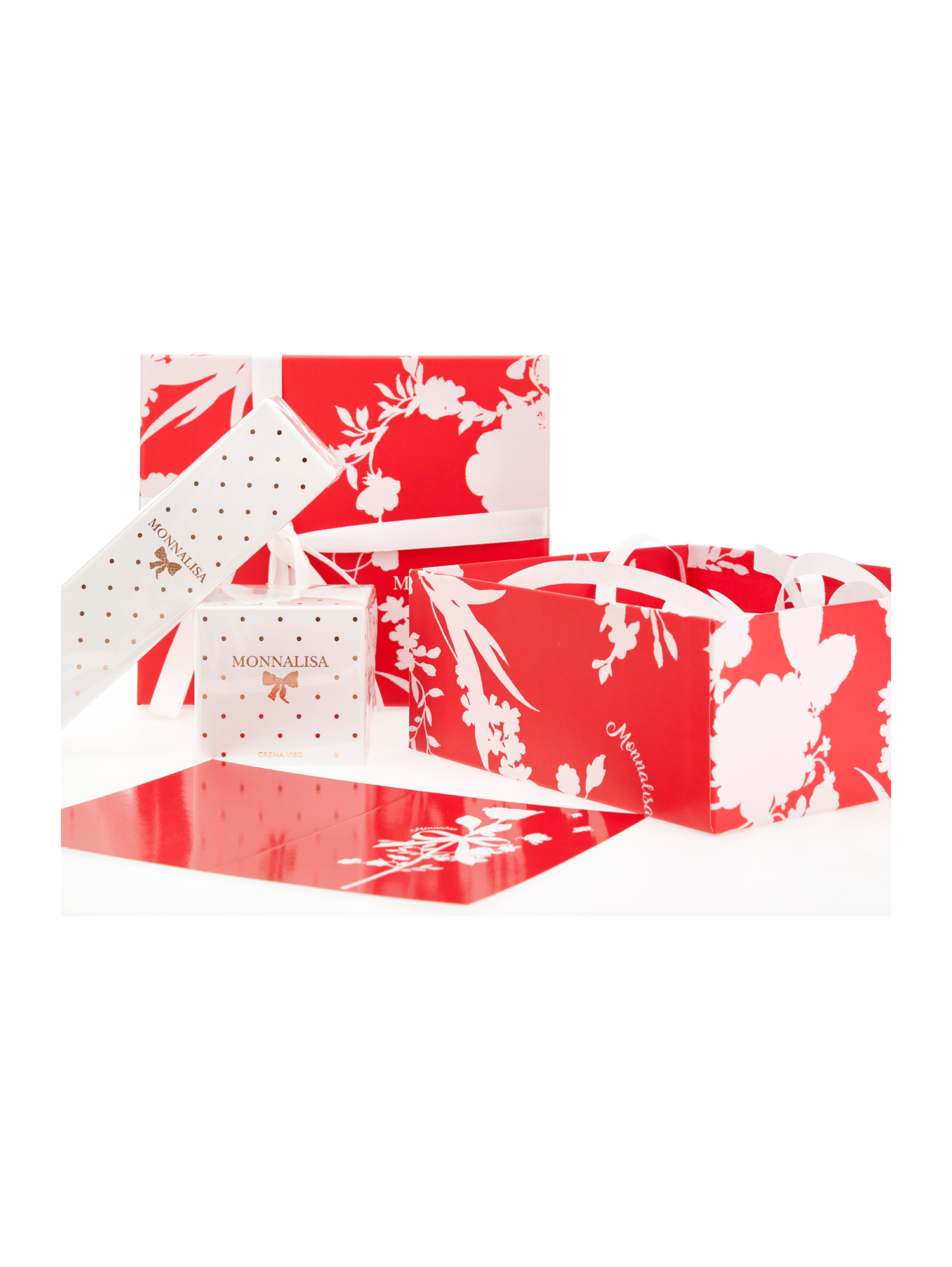Monnalisa Box With Face Cream And Body Cream In Pink