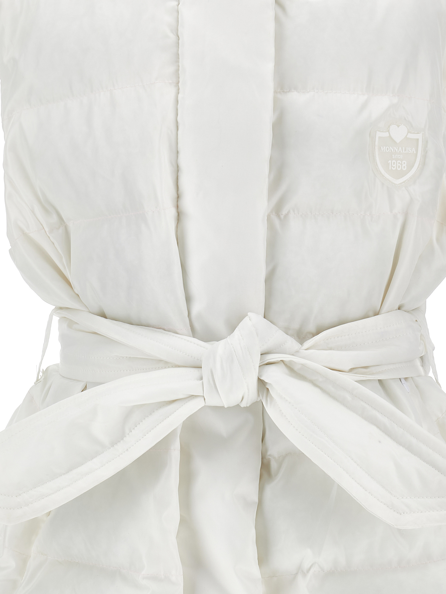 Monnalisa Extra Light Waistcoat In White