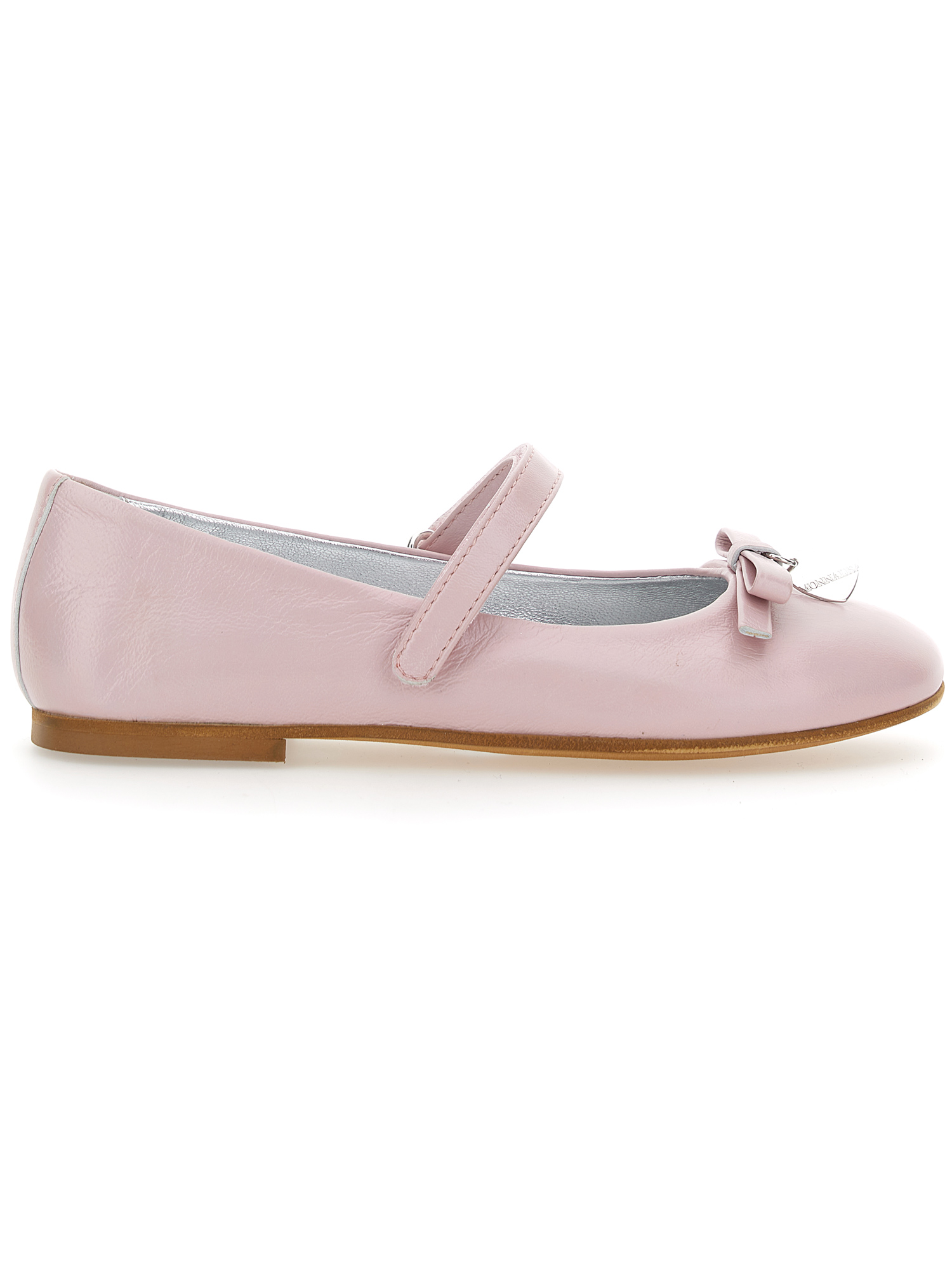 Iridescent leather ballet flats girl Monnalisa Bulgaria