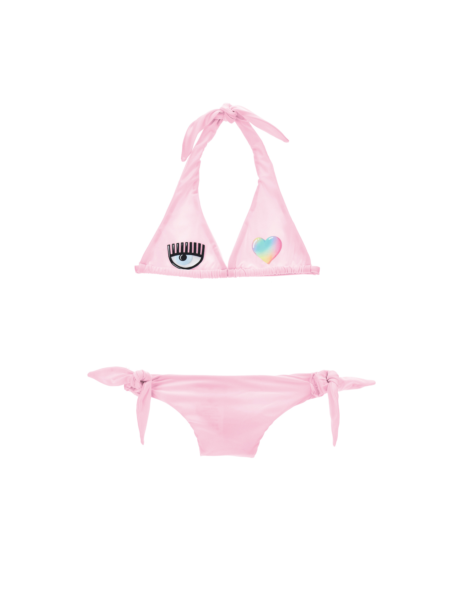 Shop Chiara Ferragni Cfpunk Two-piece Swimsuit In Fairy Tale