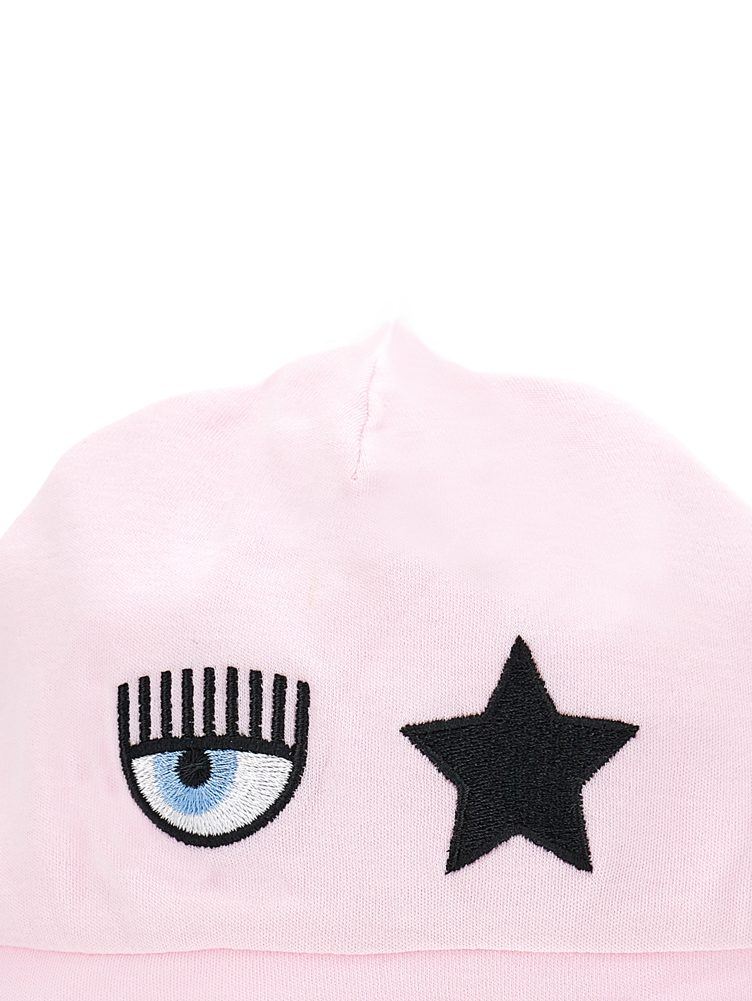 Shop Chiara Ferragni Hat With Eyestar In Rosa Fairy Tale