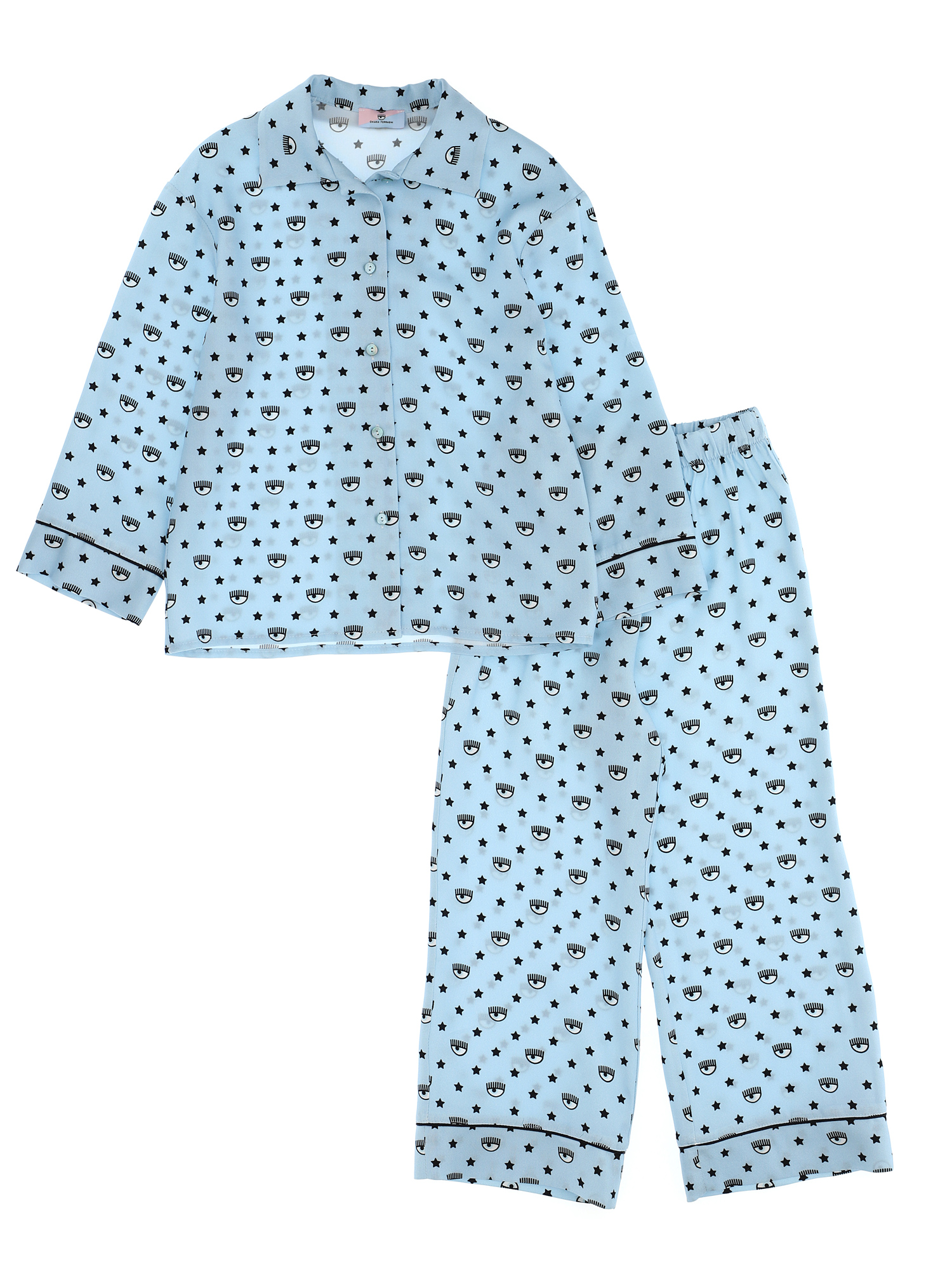 高い素材 Chiara Ferragni SS22 ''LOGOMANIA" PAJAMAS (50083201_0305) - www
