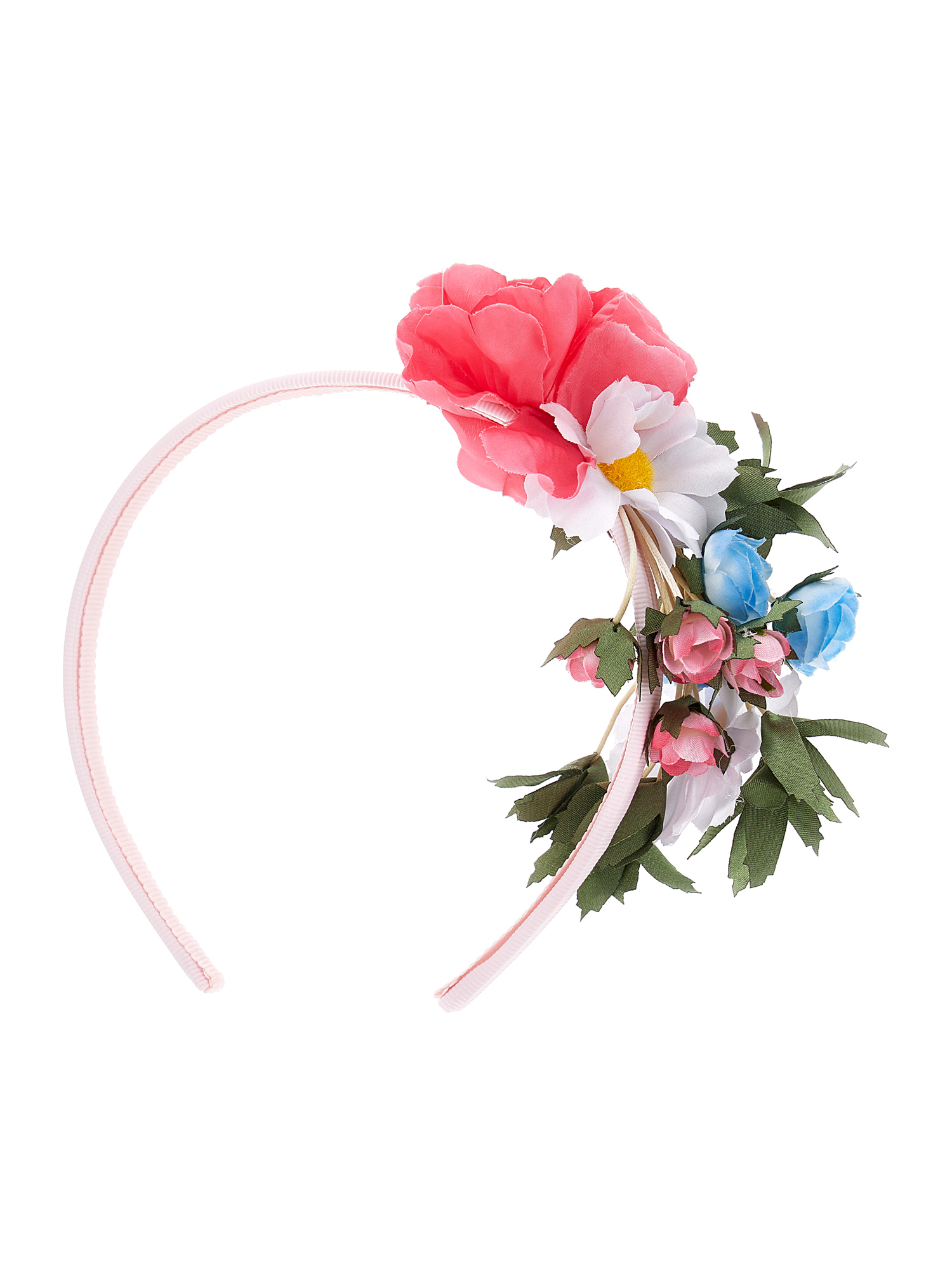 Monnalisa Flower Headband In Multicolor
