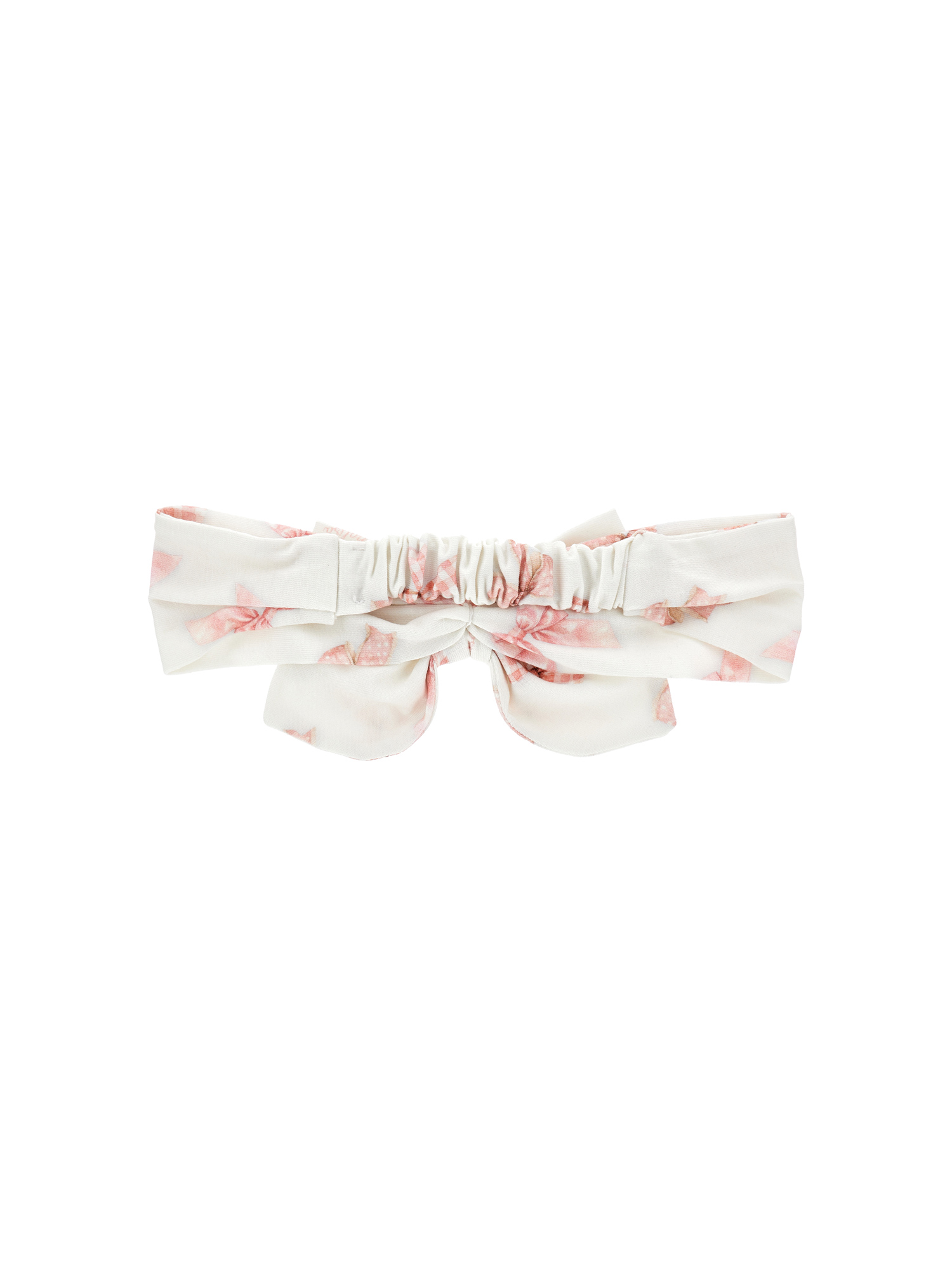 Monnalisa Bow Print Bow Band In Multi