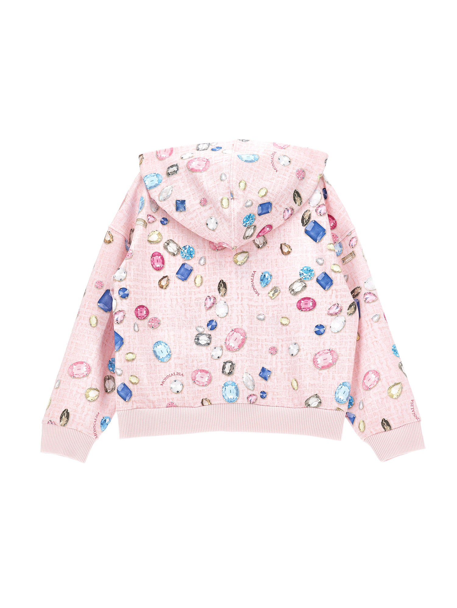 Monnalisa Gems Hoodie Zip