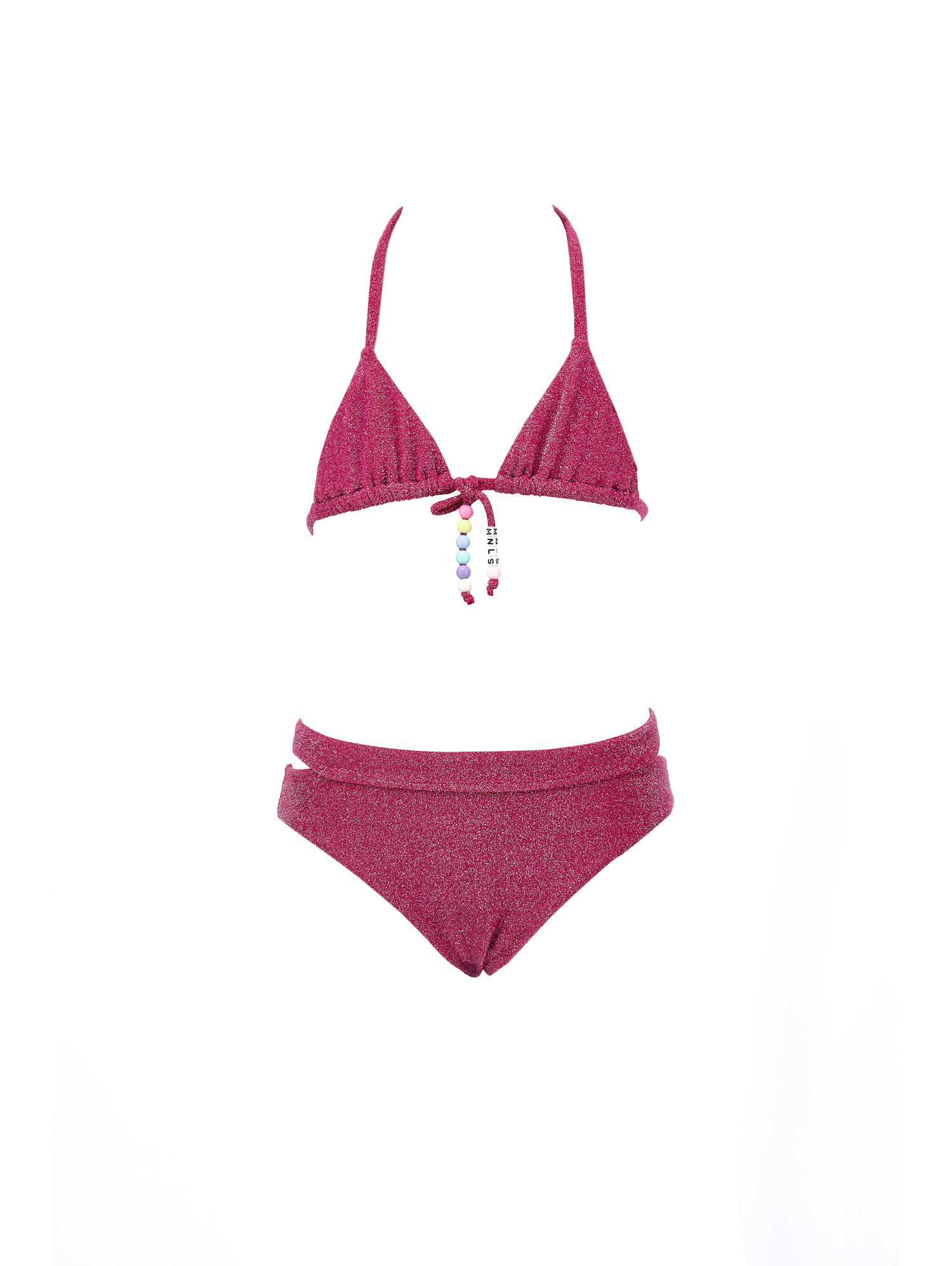 Monnalisa Bikini lurex con perline