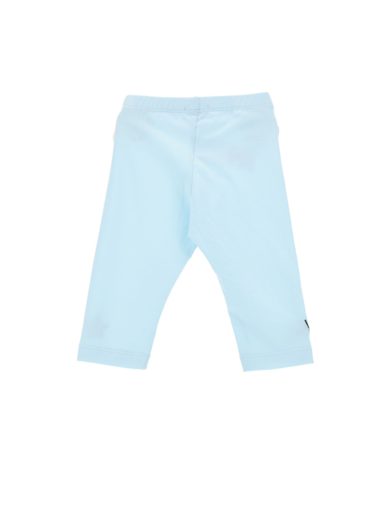 Shop Chiara Ferragni Eyestar Cotton Leggings In Coridalis Blue