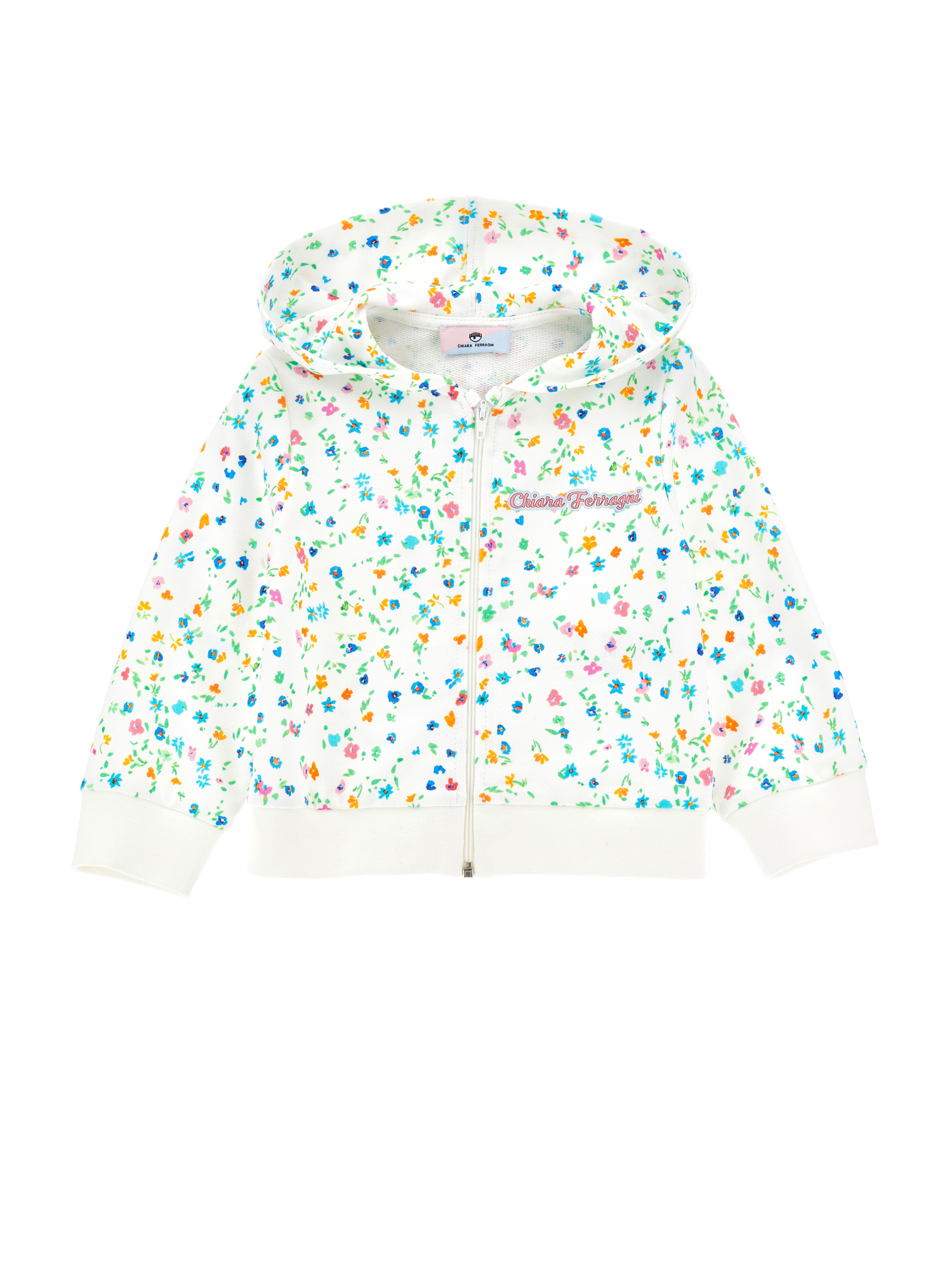 Monnalisa Hoodie felpa CF Flower Print