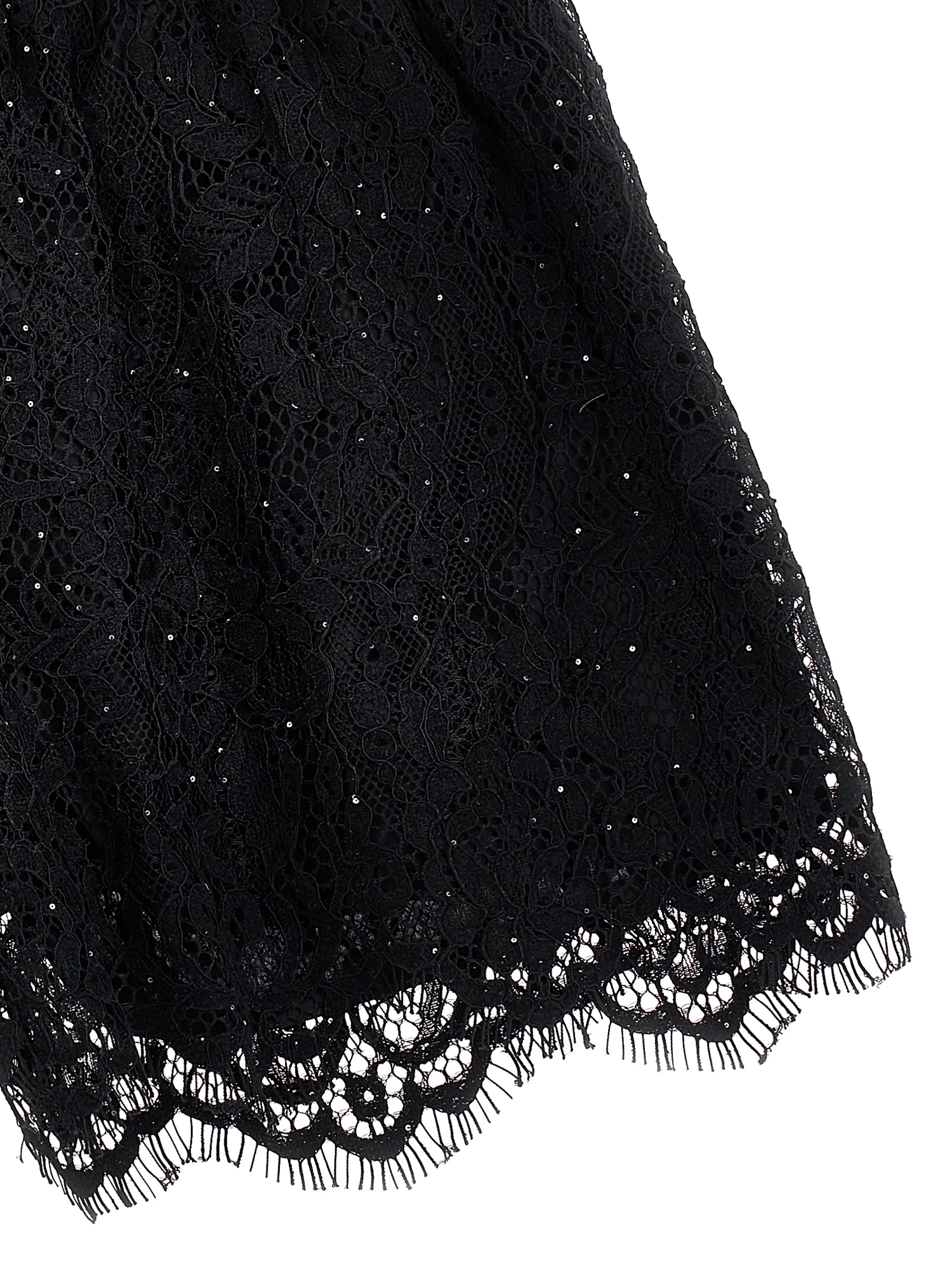 Monnalisa Lace Shorts In Black