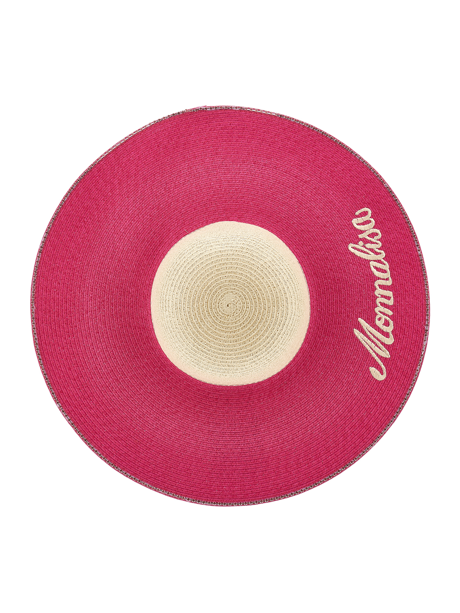 Monnalisa Hat With Chain In Sachet Pink