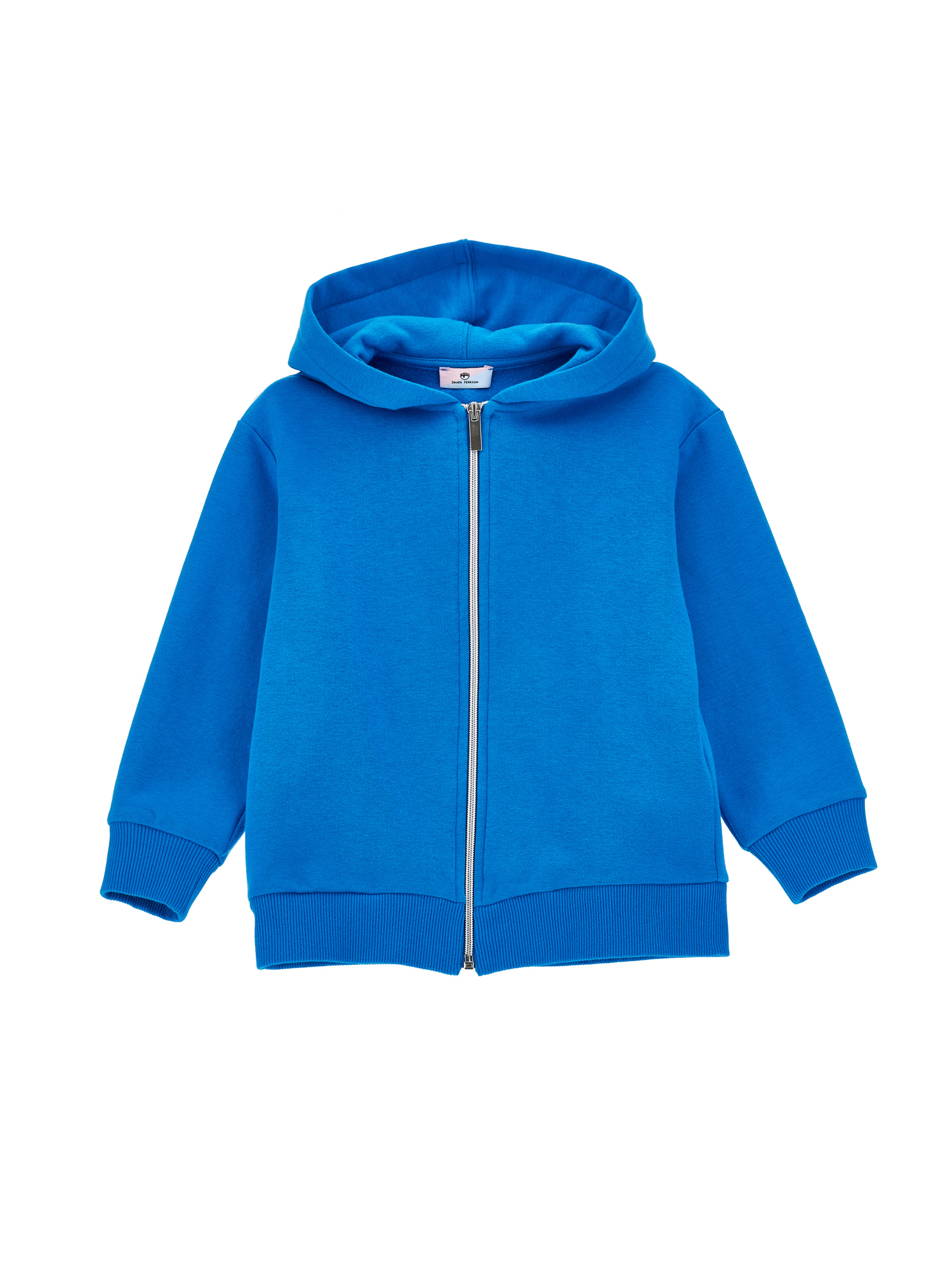 Chiara Ferragni Ferragni Stretch Zip-up Hoodie In Diva Blue