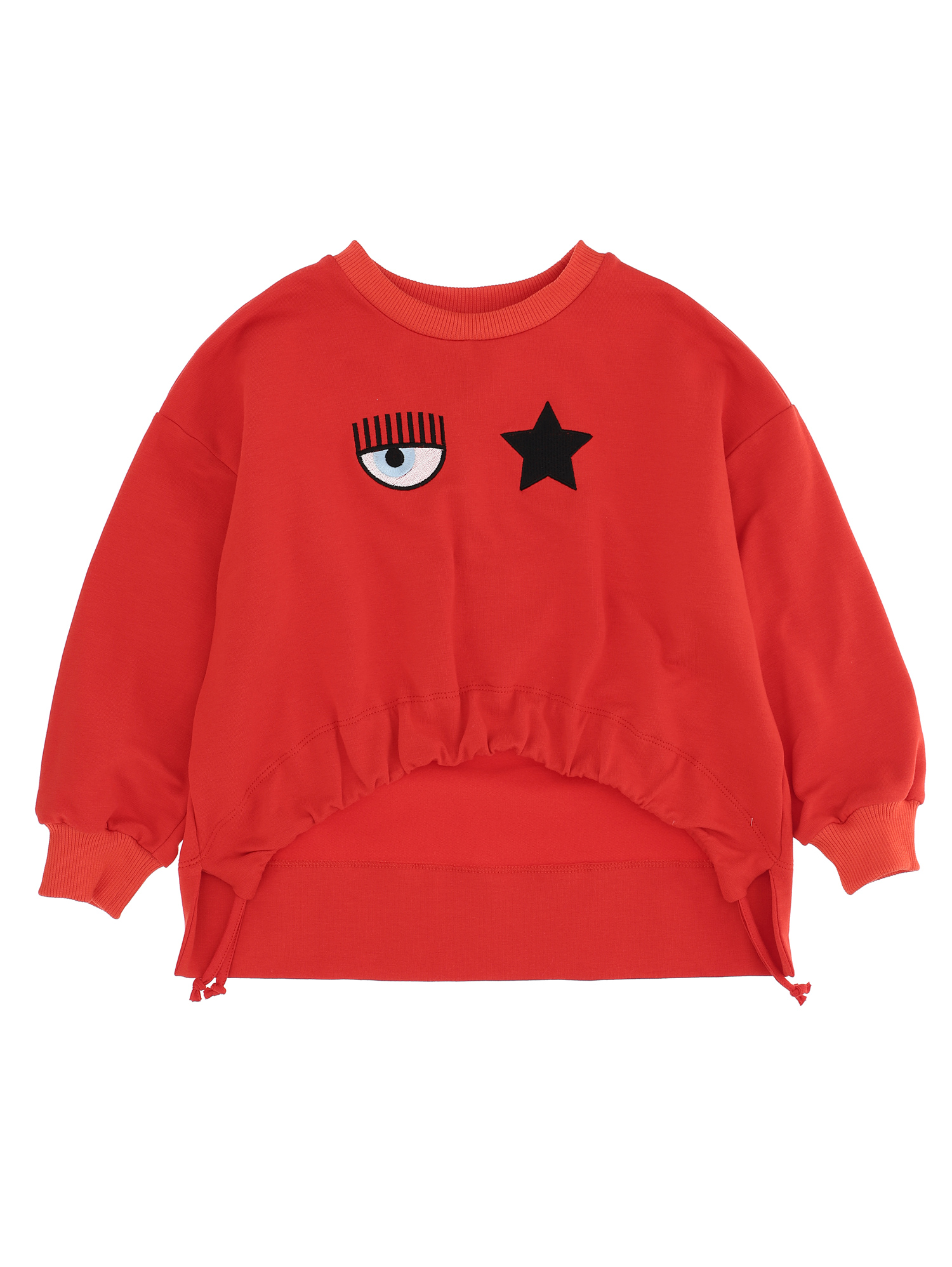 Chiara Ferragni Eyestar Sweatshirt In Highriskred