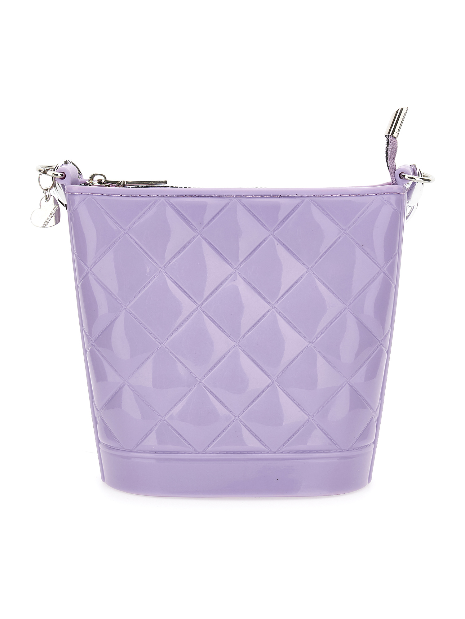 Monnalisa Pvc Bucket Bag In Wisteria