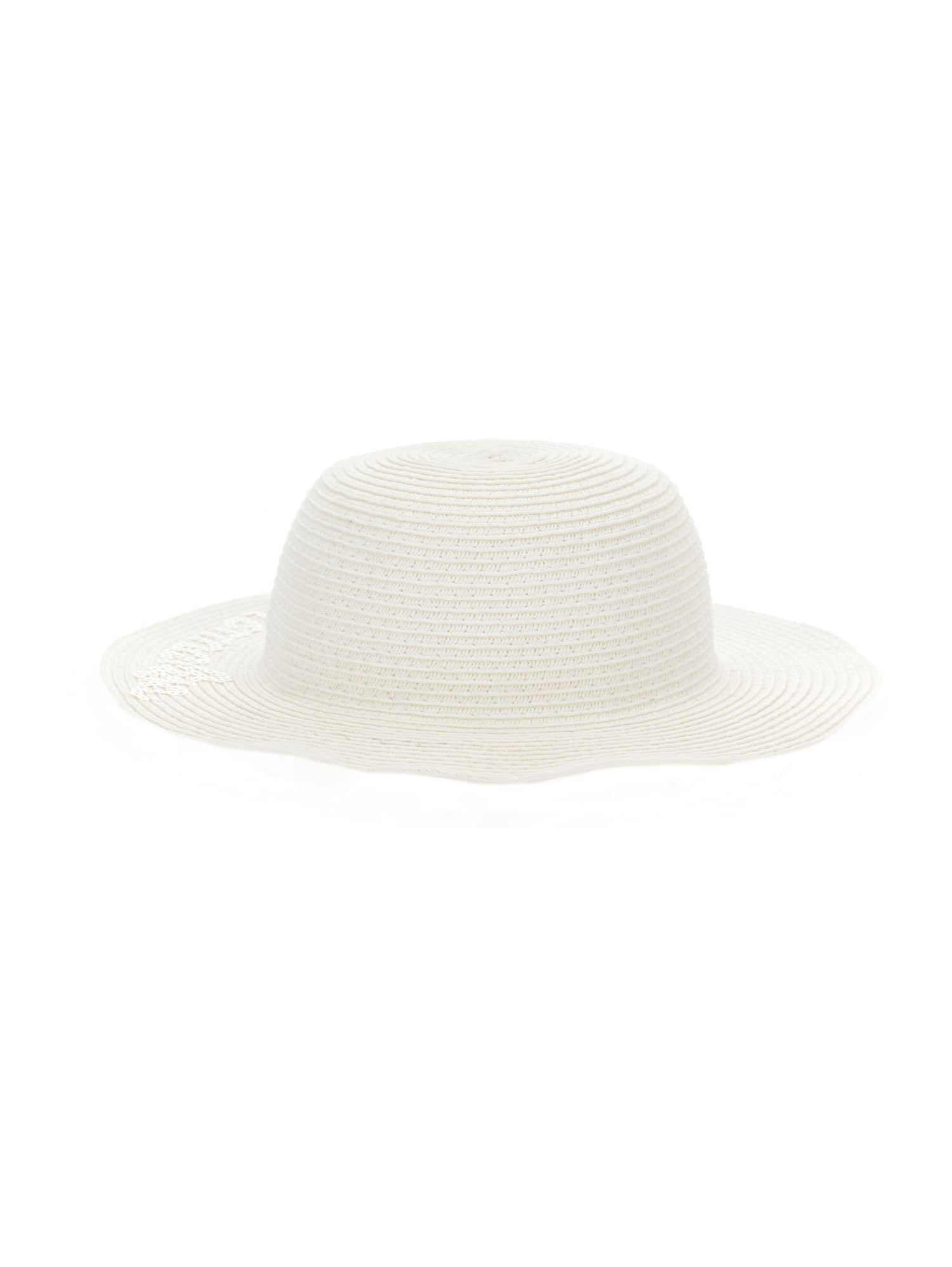 Monnalisa Kids'   Hat With Logo In White