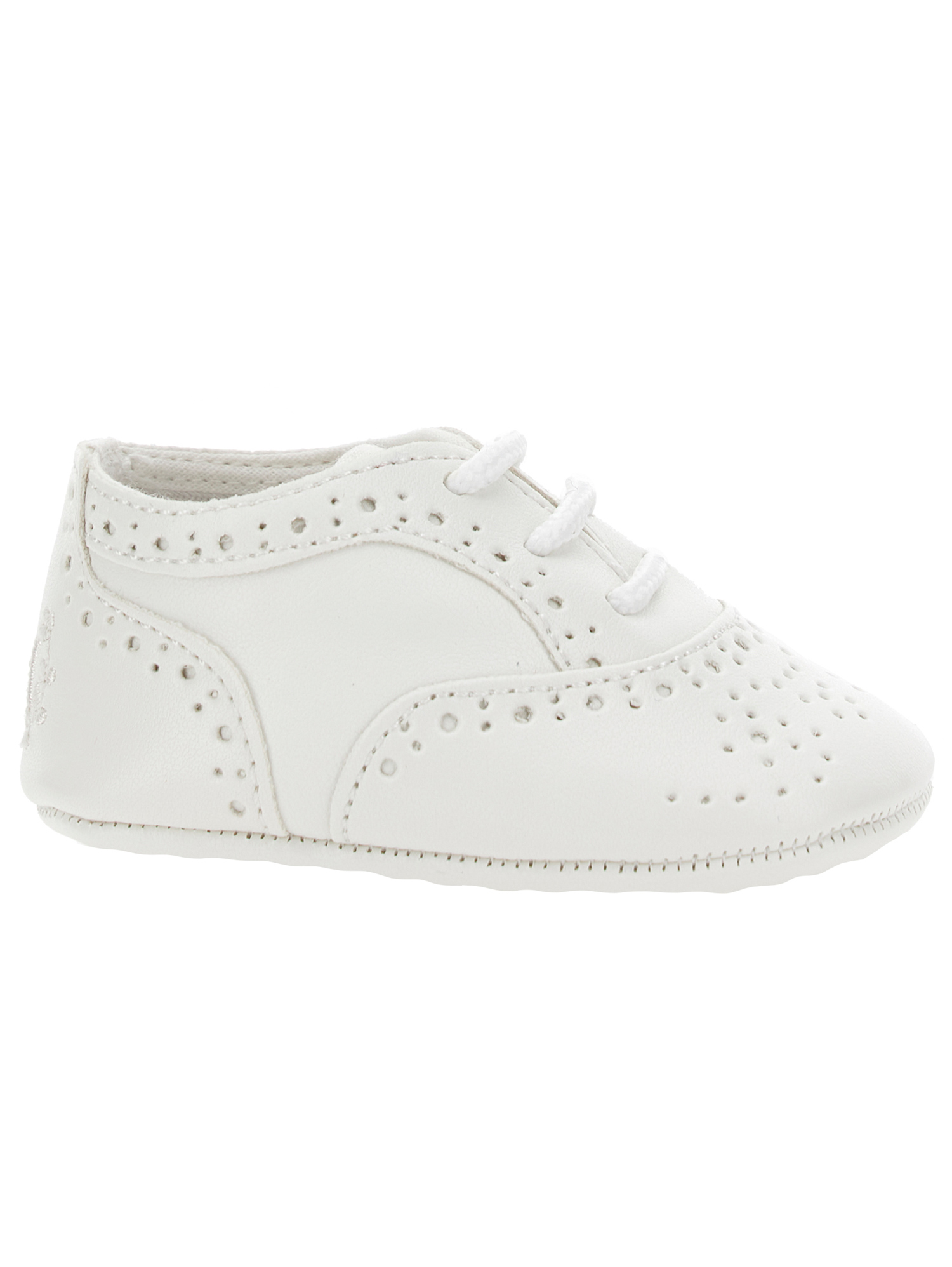 Monnalisa Lace-up Shoes In Cream