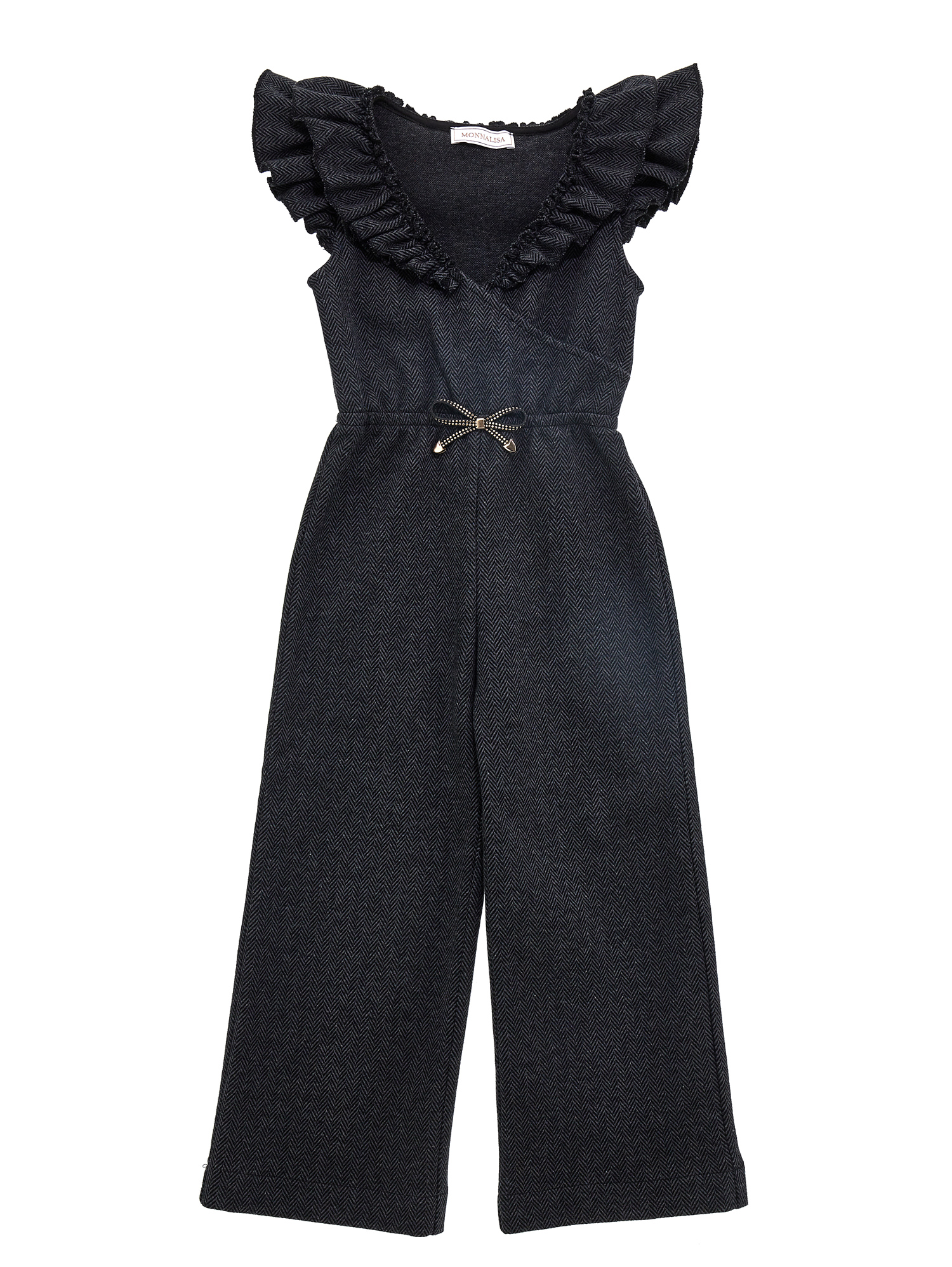 Monnalisa Tuta jersey con galette