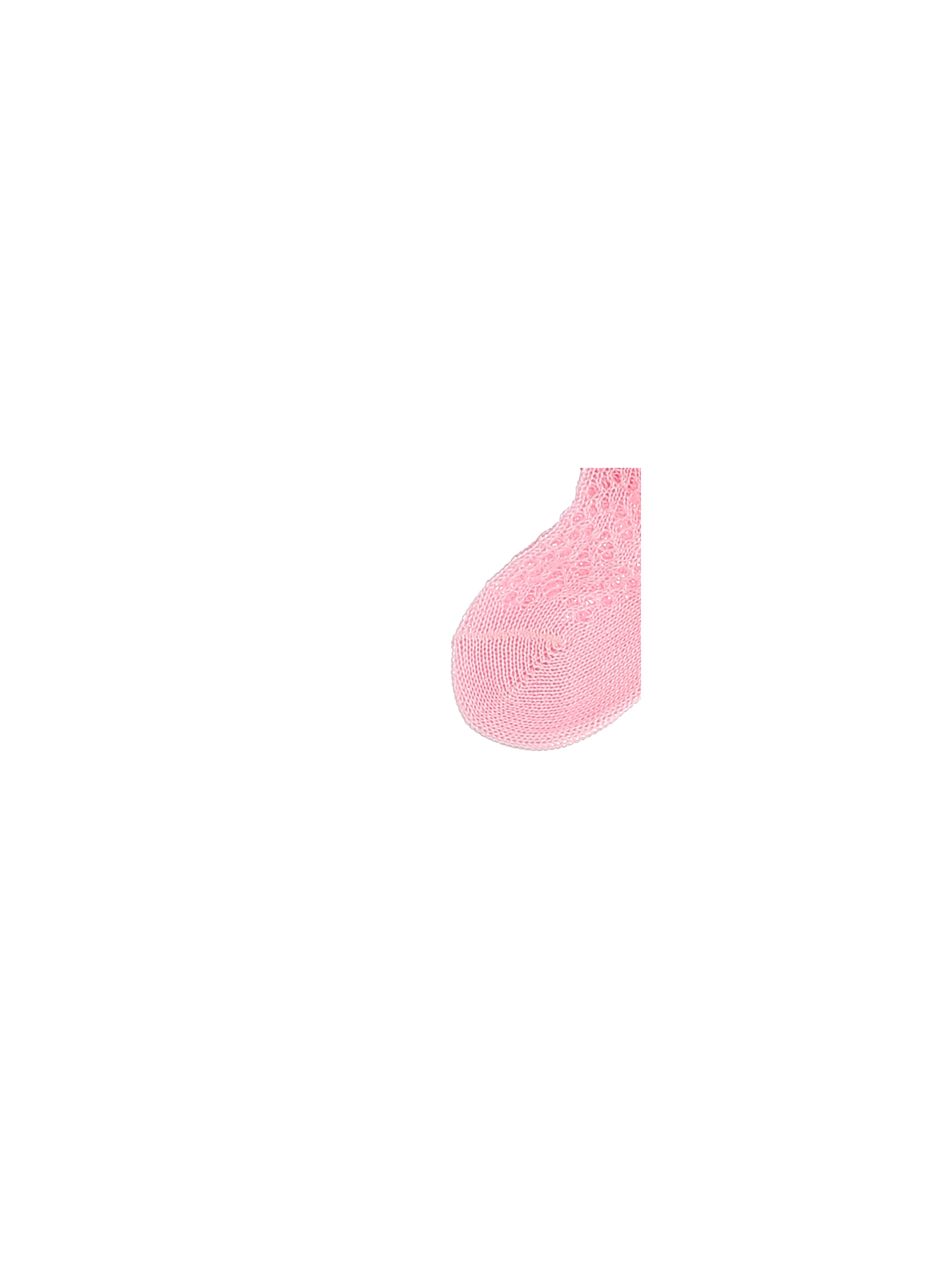 Shop Monnalisa Baby Socks Openwork Cotton In Rosa Fairy Tale