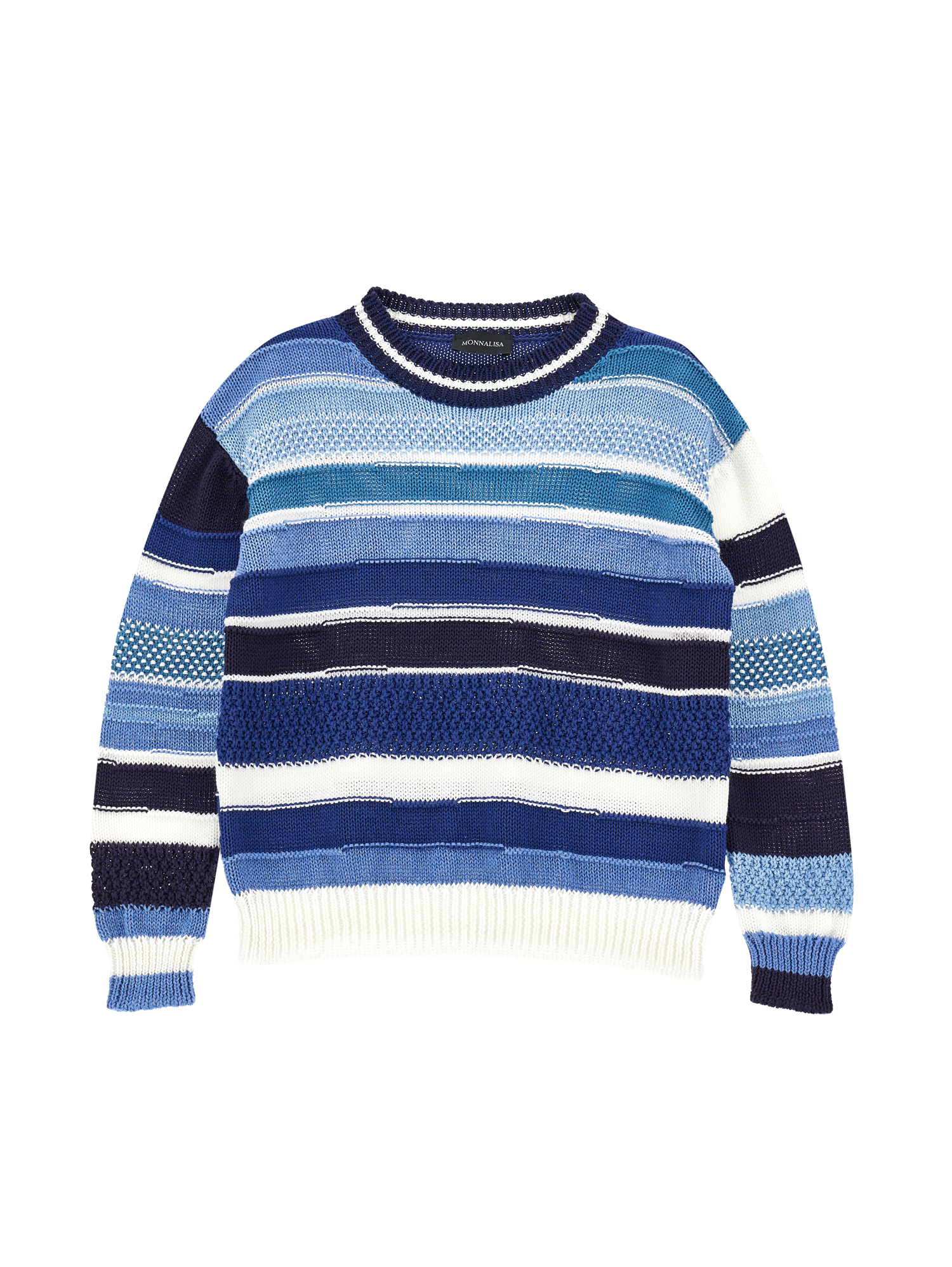Monnalisa Pull cotone a righe