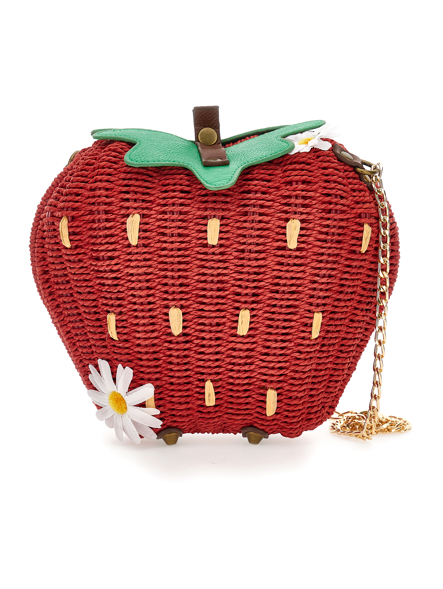 Monnalisa Borsa rafia fragola