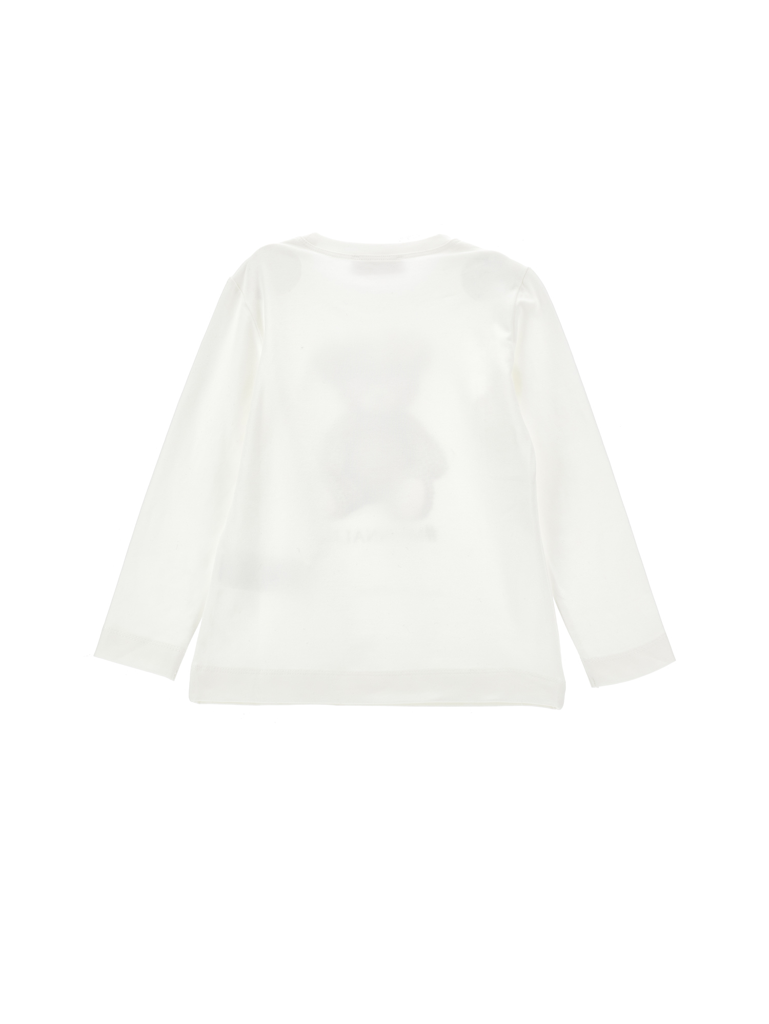 Monnalisa Teddy T-shirt In White