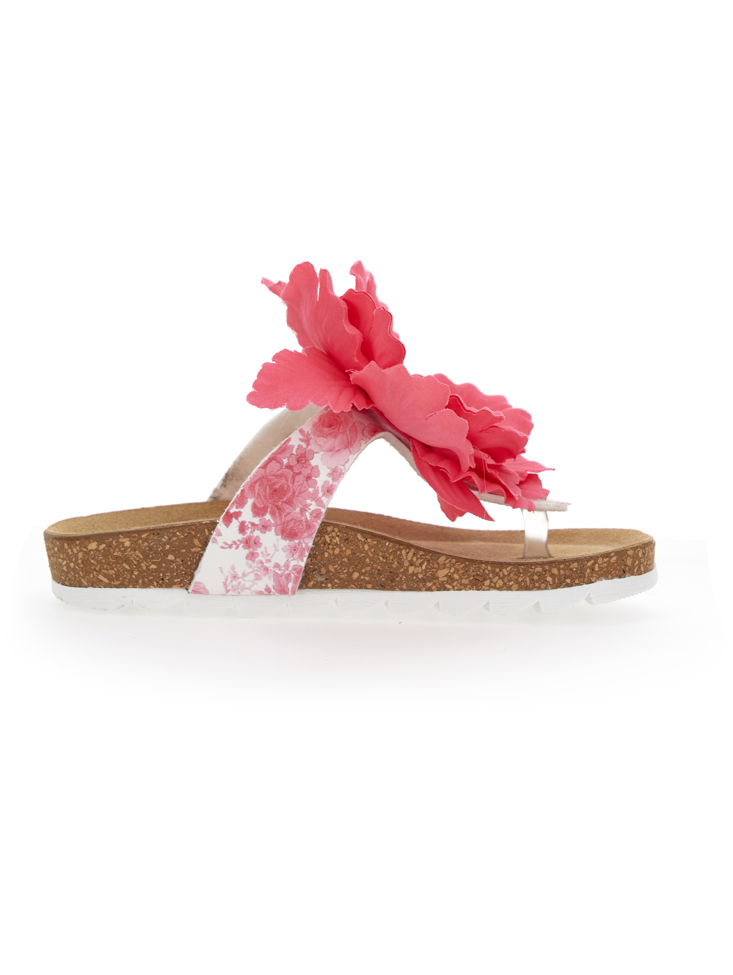 MONNALISA FLIP-FLOP-PANTOLETTEN MIT MAXIBLUME 