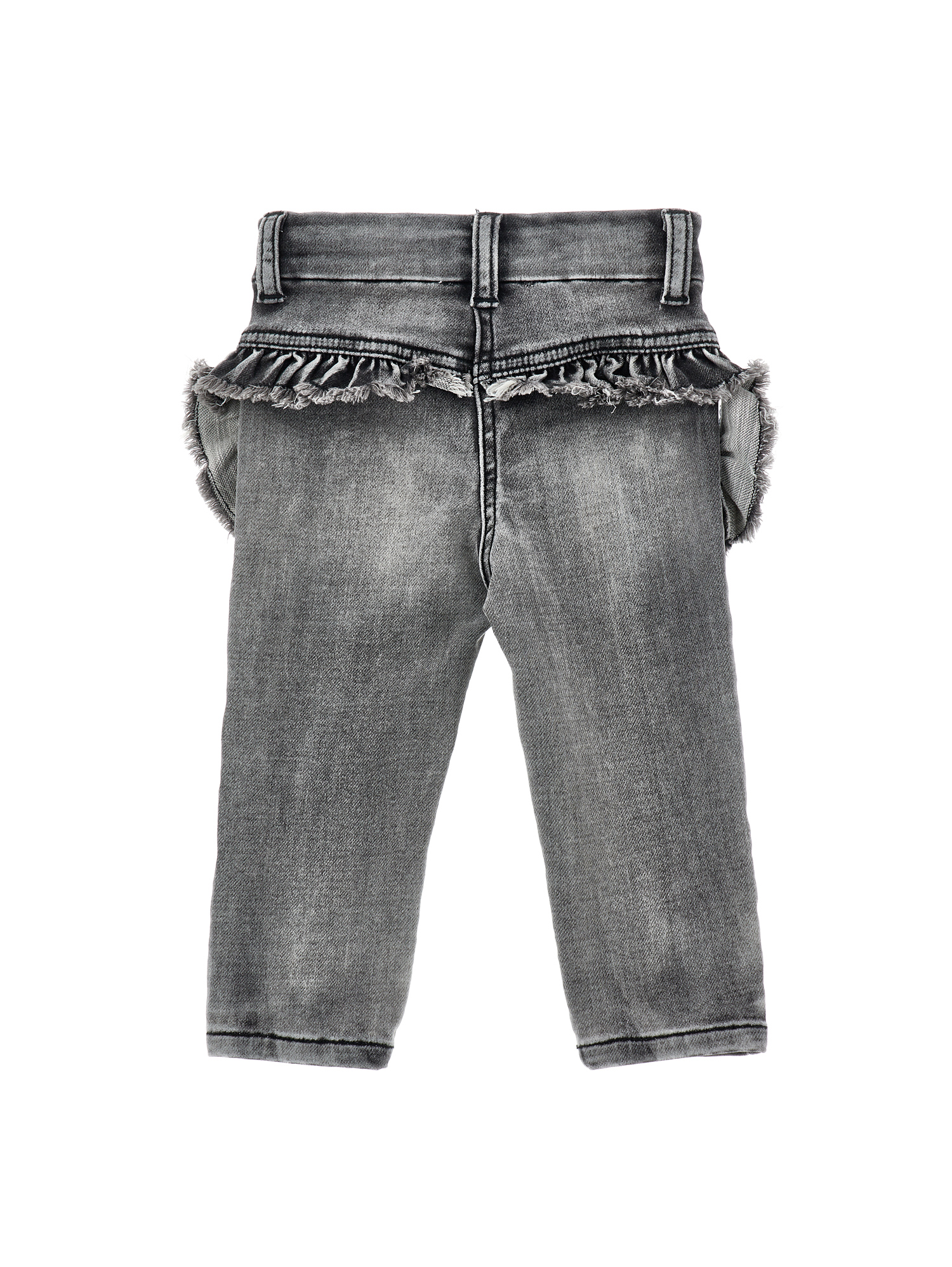 Monnalisa Jeans Grey In Grey