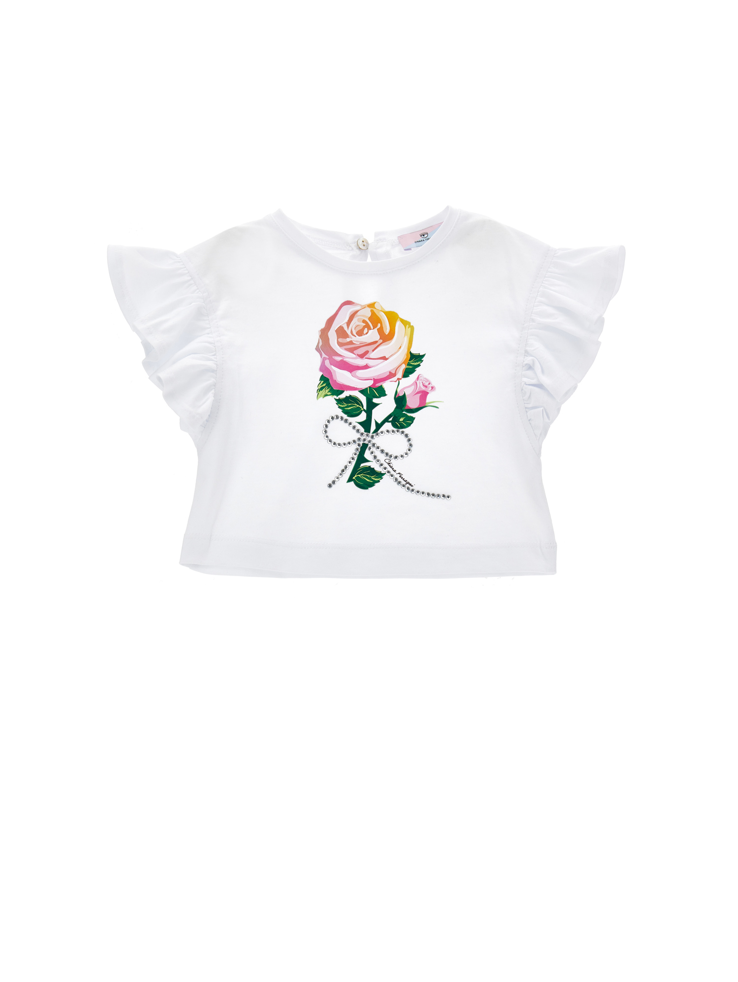 Monnalisa T-shirt cropped Special Occasion