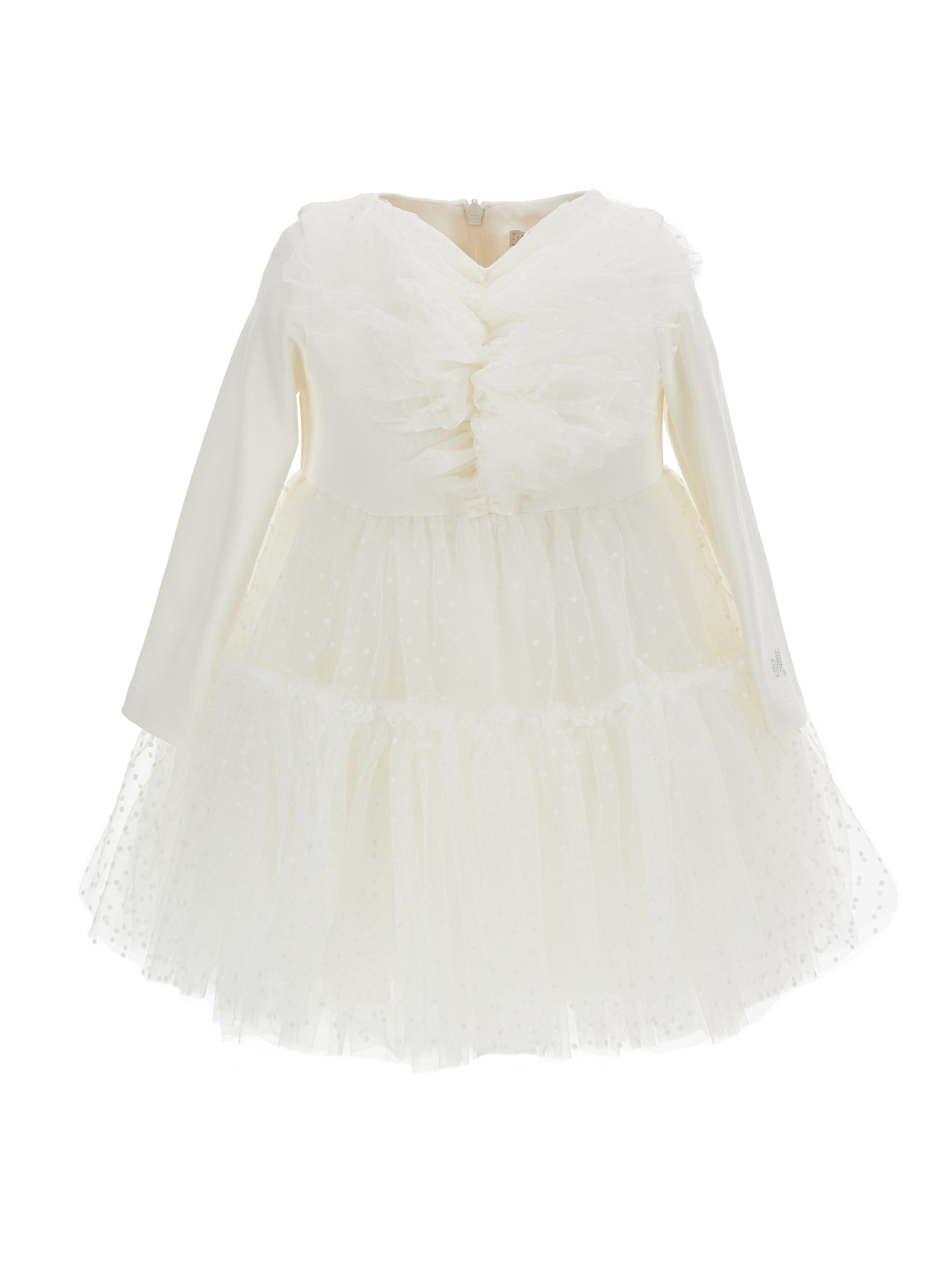 Monnalisa Abito tulle pois cuore