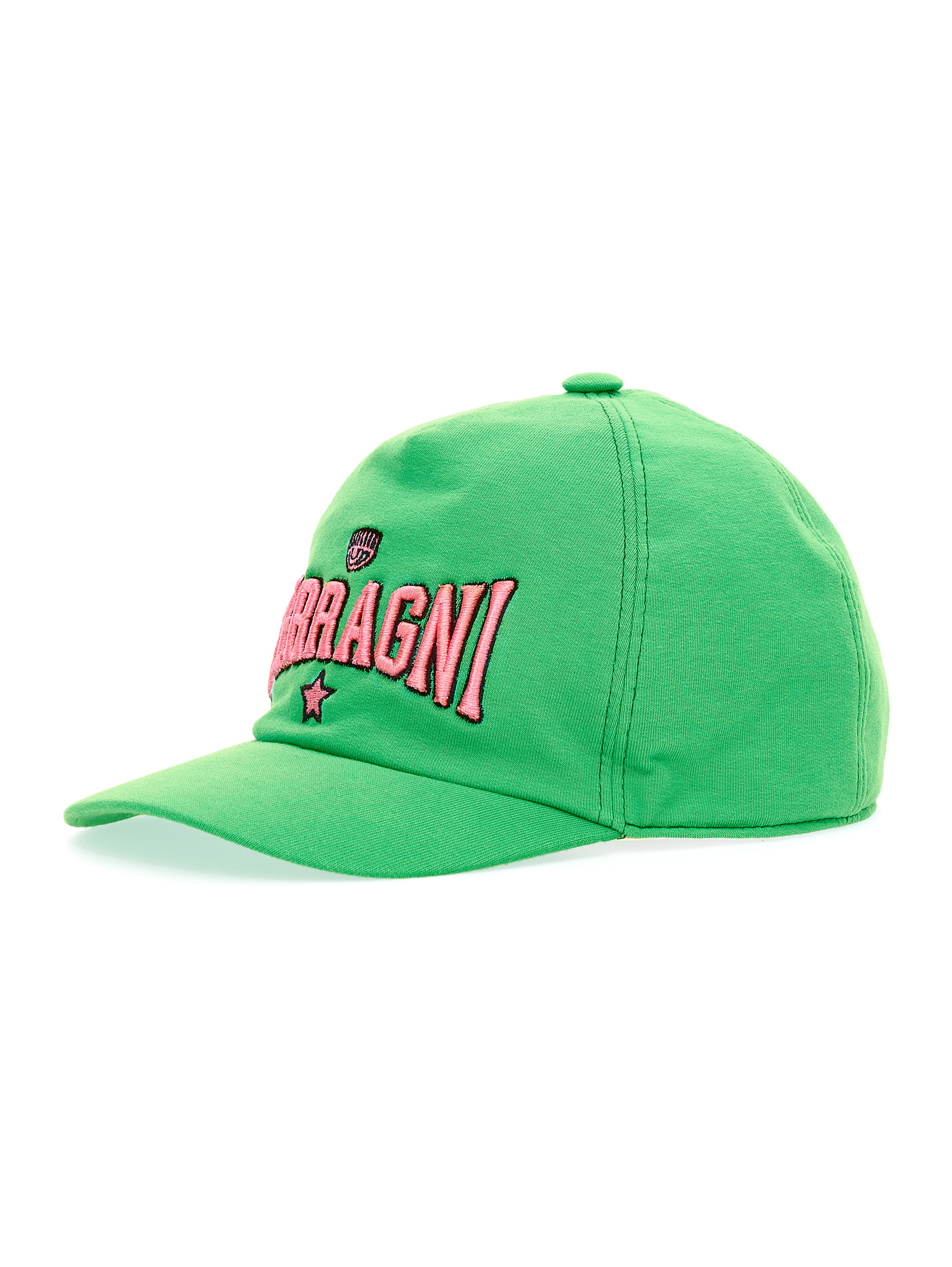Shop Chiara Ferragni Cf Ferragni Stretch Baseball Cap In Bright Green