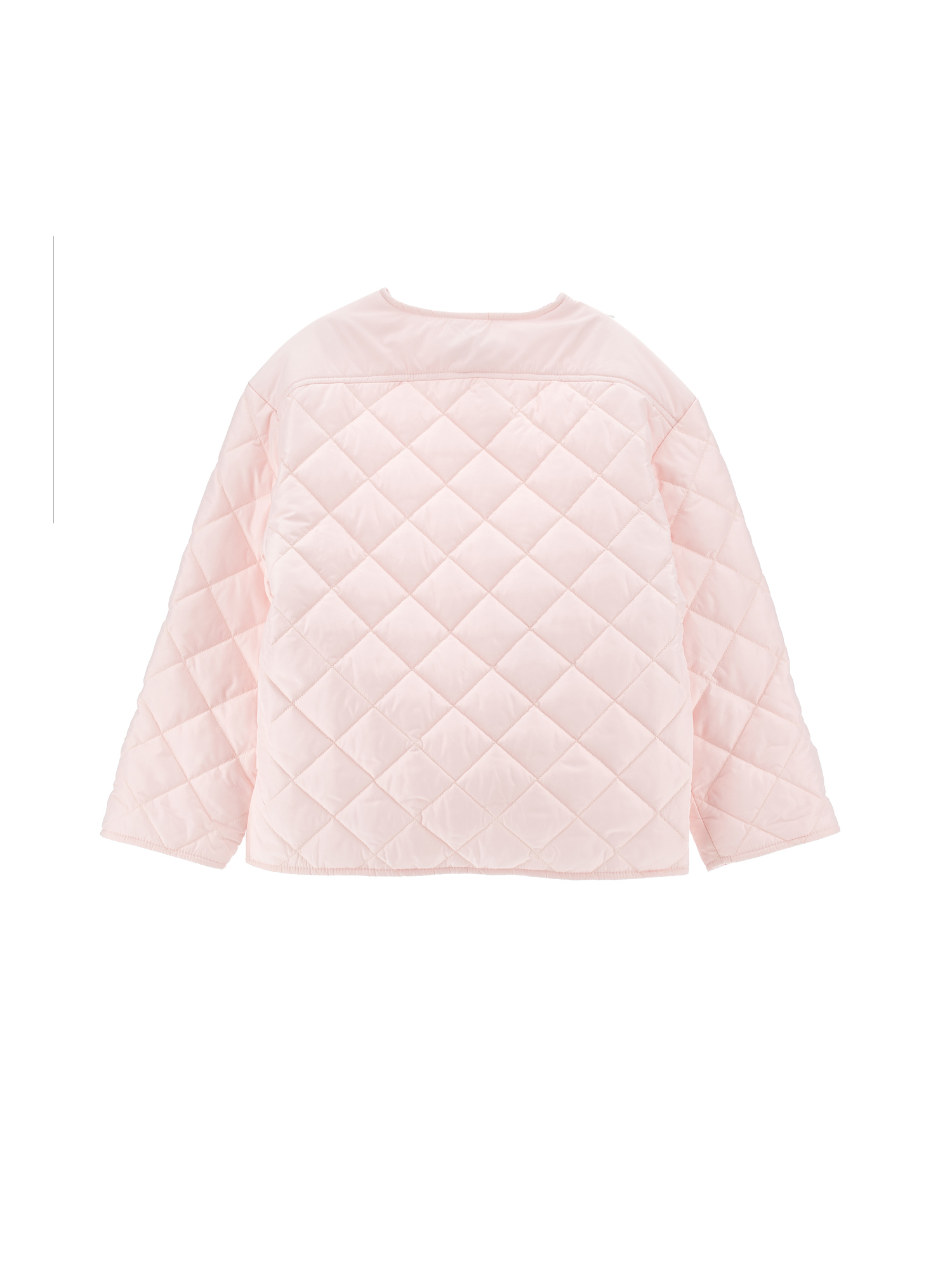 Philosophy Di Lorenzo Serafini Philosophy Kids  Quilted Jacket With Printed Details In Pink