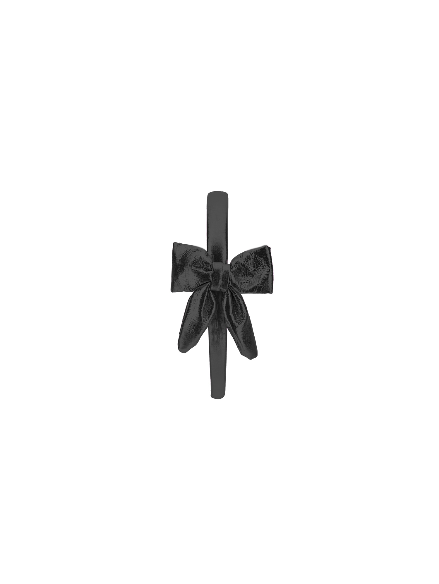 Monnalisa Bow-detail Headband In Black